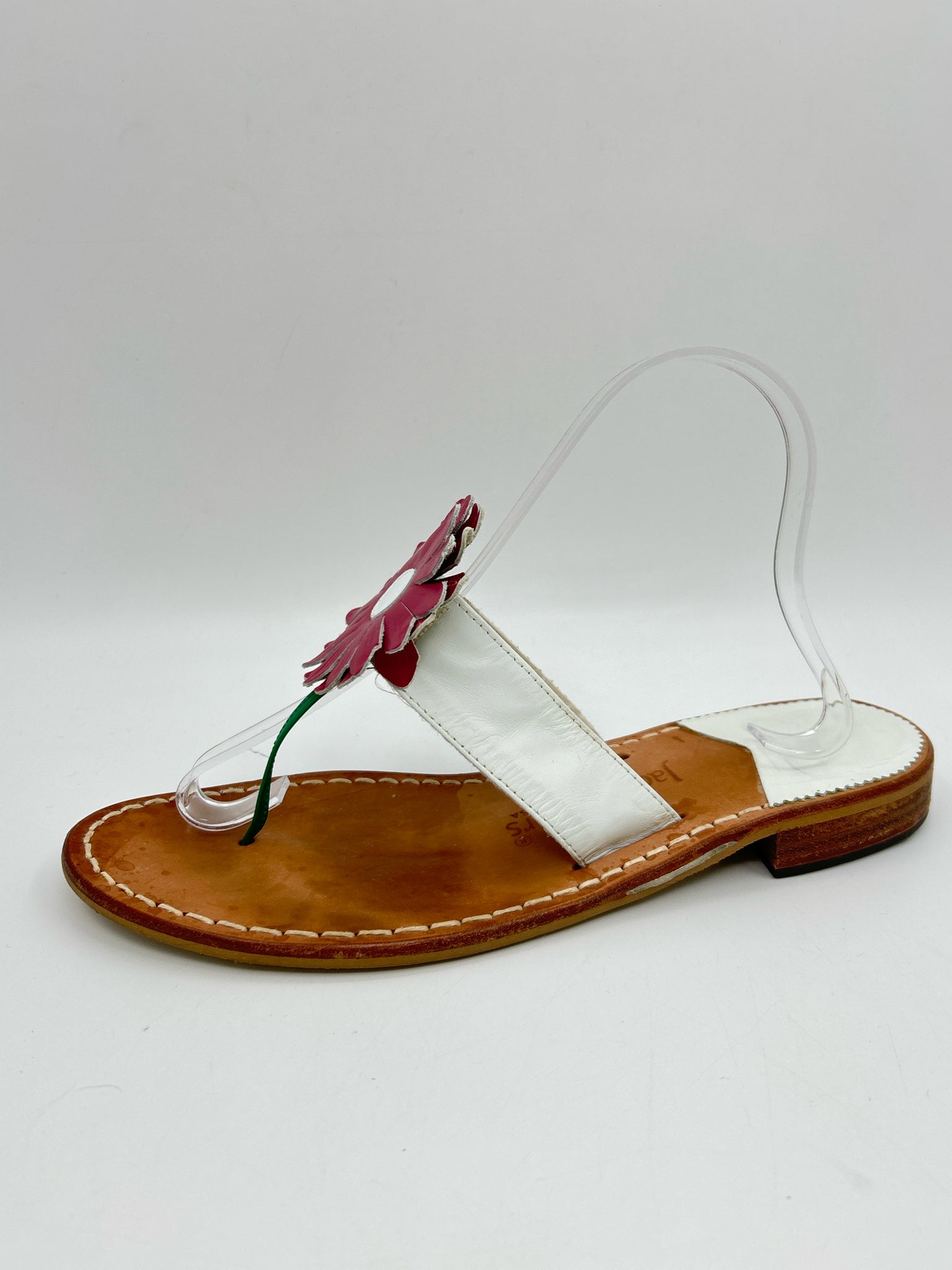 JACK ROGERS Size 9M White Women Sandal