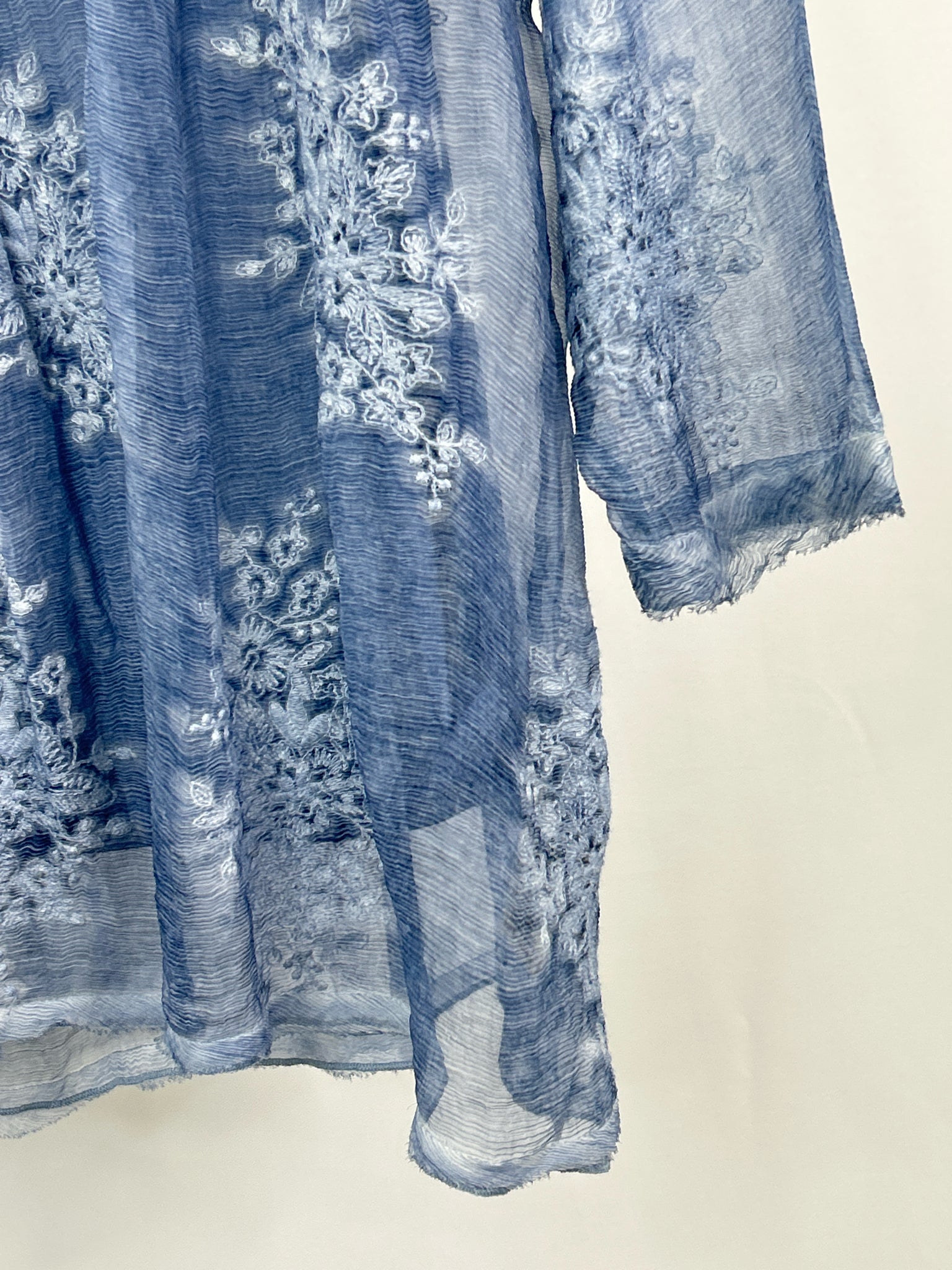 SOFT SURROUNDINGS Size L Blue Women Top