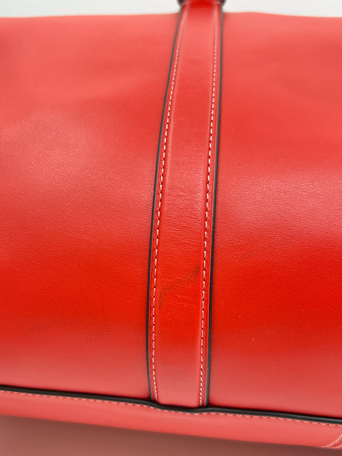Coach Red Luggage