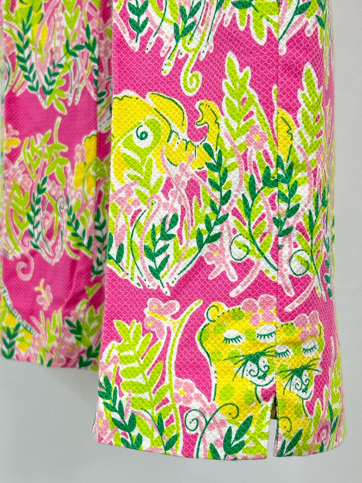 LILLY PULITZER Size 8 Pink Print Women Pants