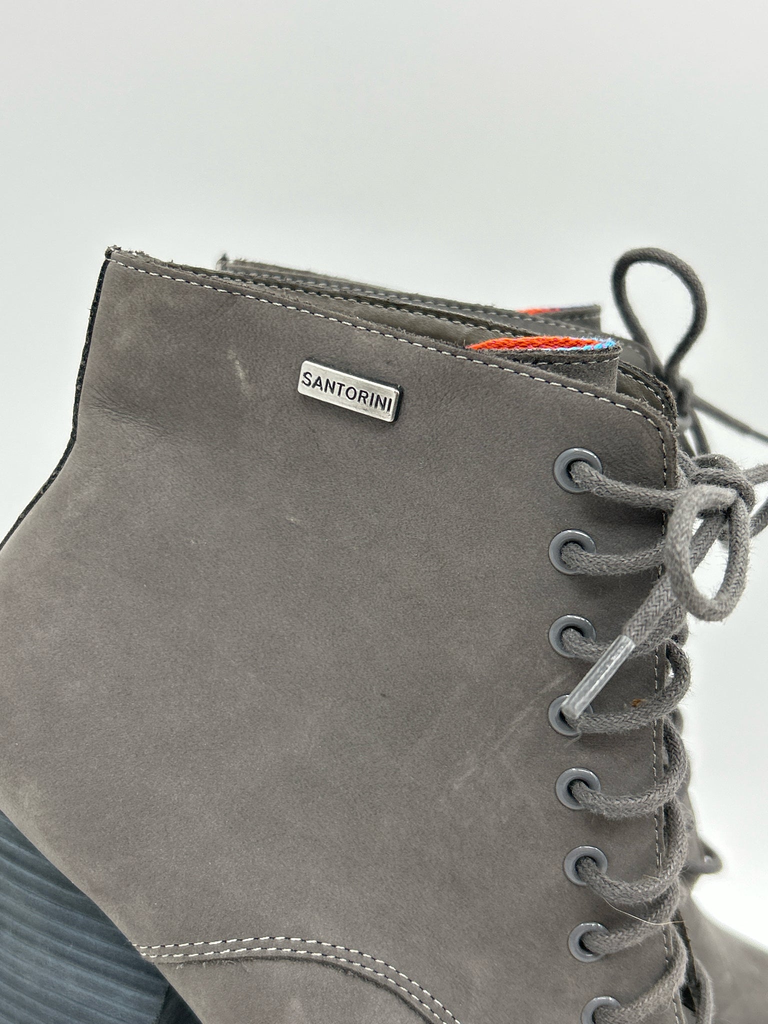 SANTORINI  Size 8 Grey Women Booties