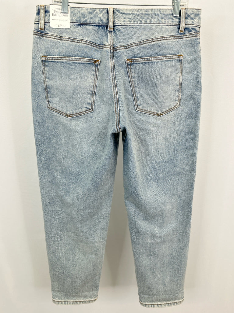 TALBOTS Size 12P BLUE DENIM Women's jeans