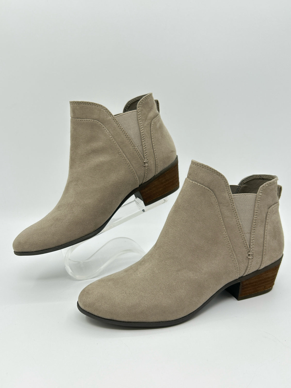 CIRCUS BY S.E. Size 6 Taupe Women Booties