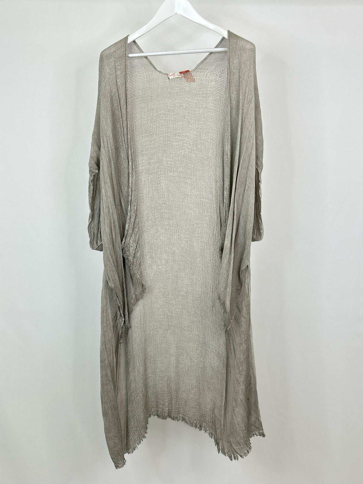 FREE PEOPLE Size One Size light grey Women Cardigan