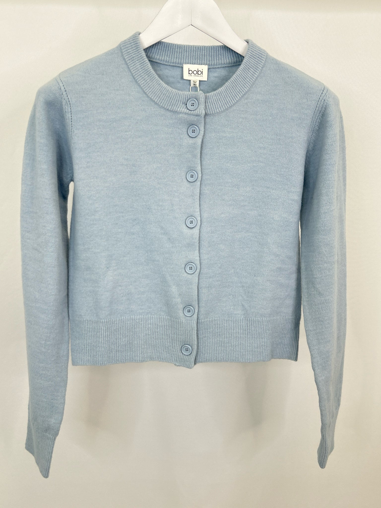 bobi los angeles Size XS light blue Women Cardigan
