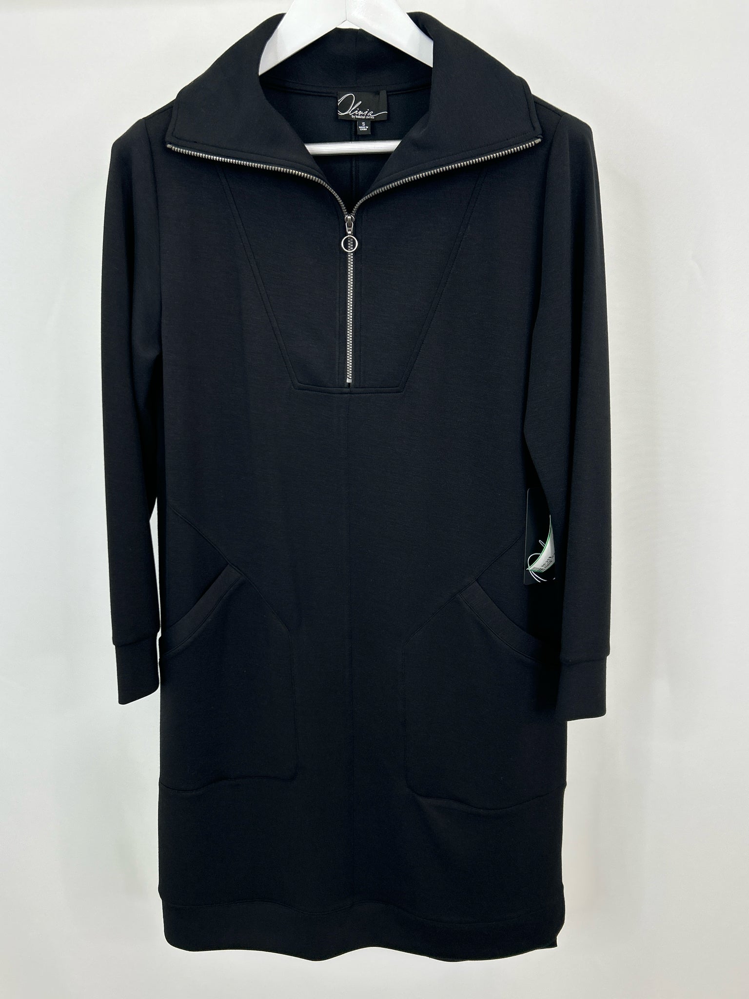 OLIVIA BY HABITAT CLOTHES Size S Black Women Dress