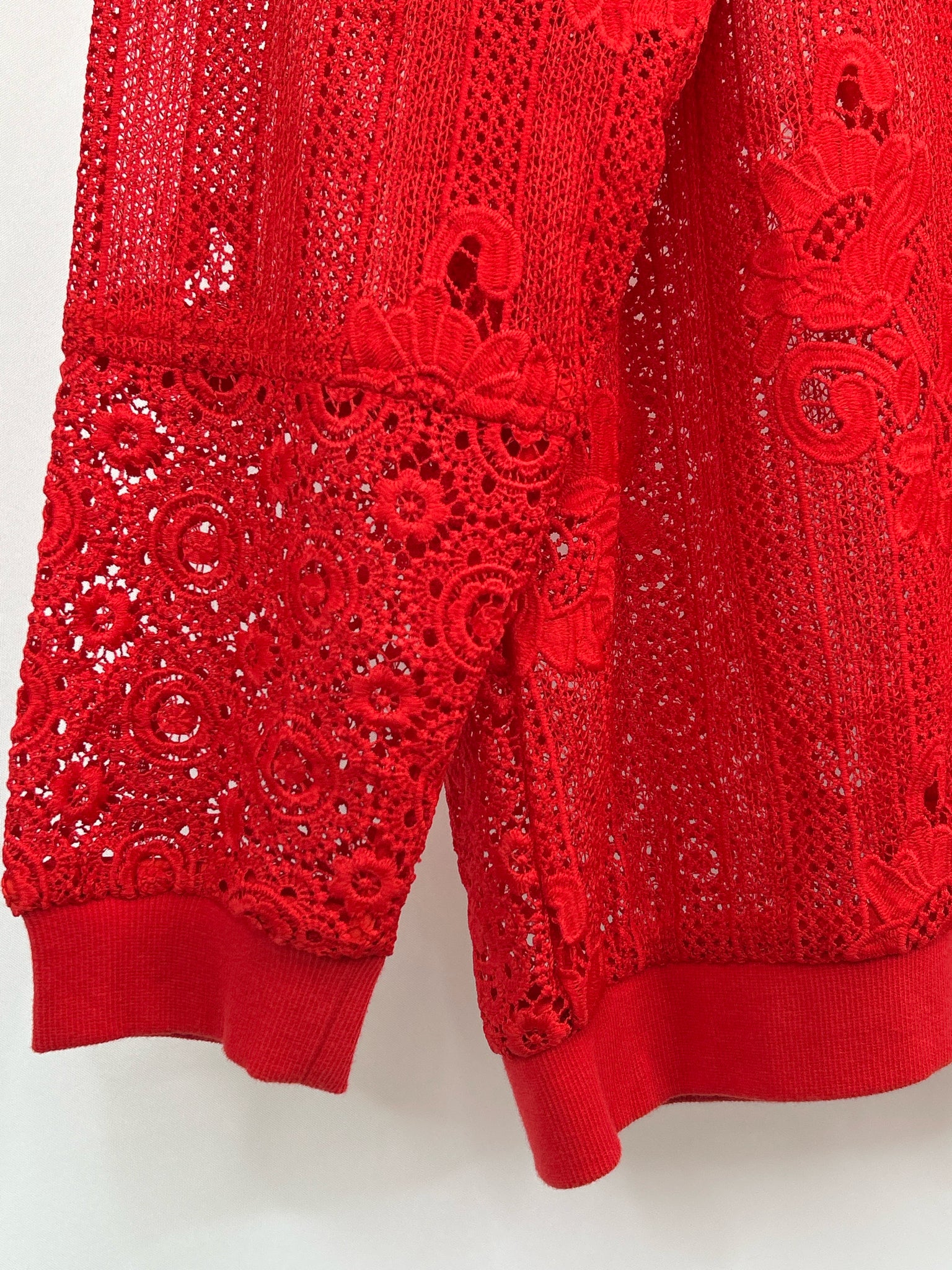 CHICO'S Size 16 Red Women Jacket