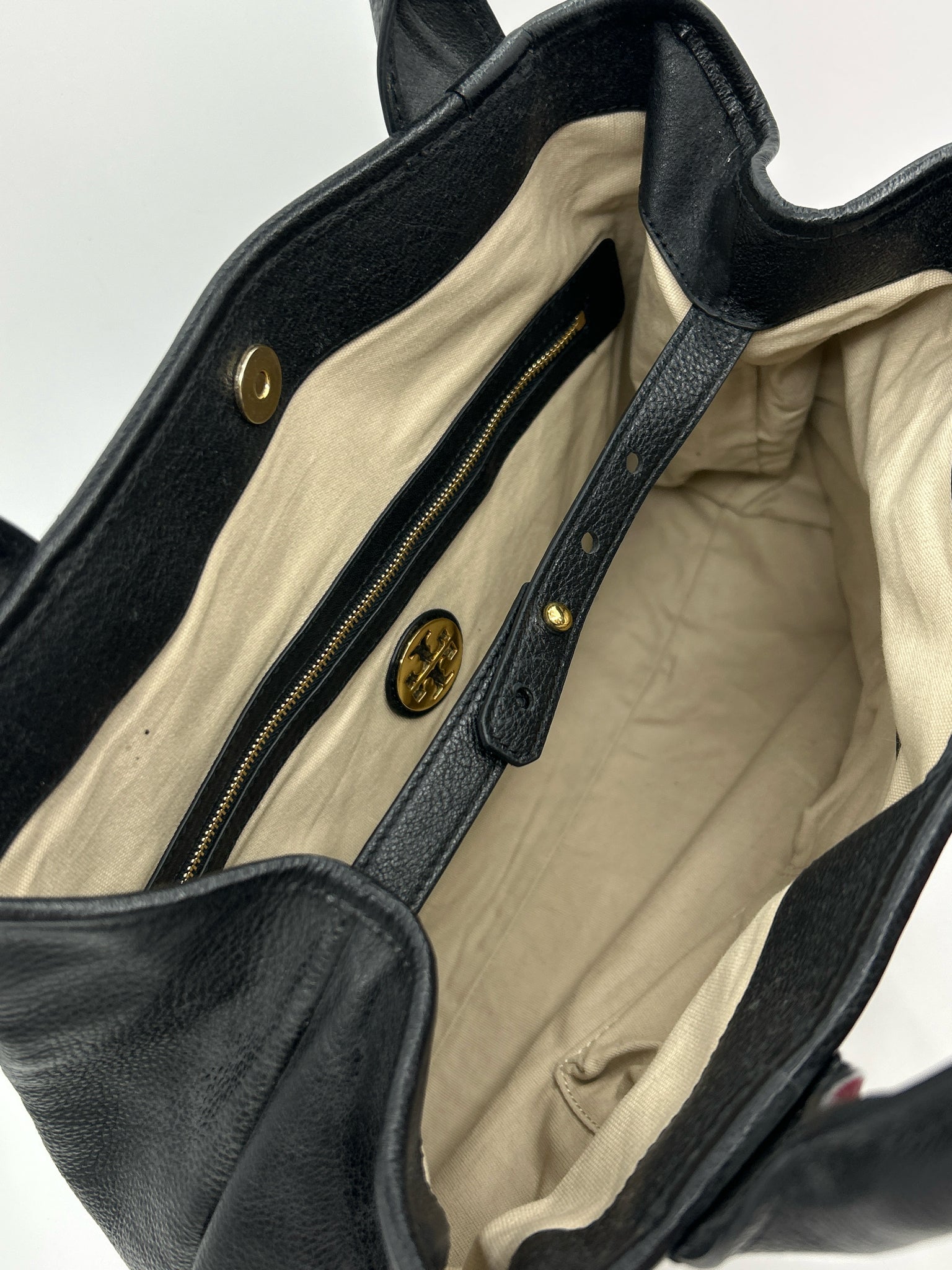 TORY BURCH Black Women Tote