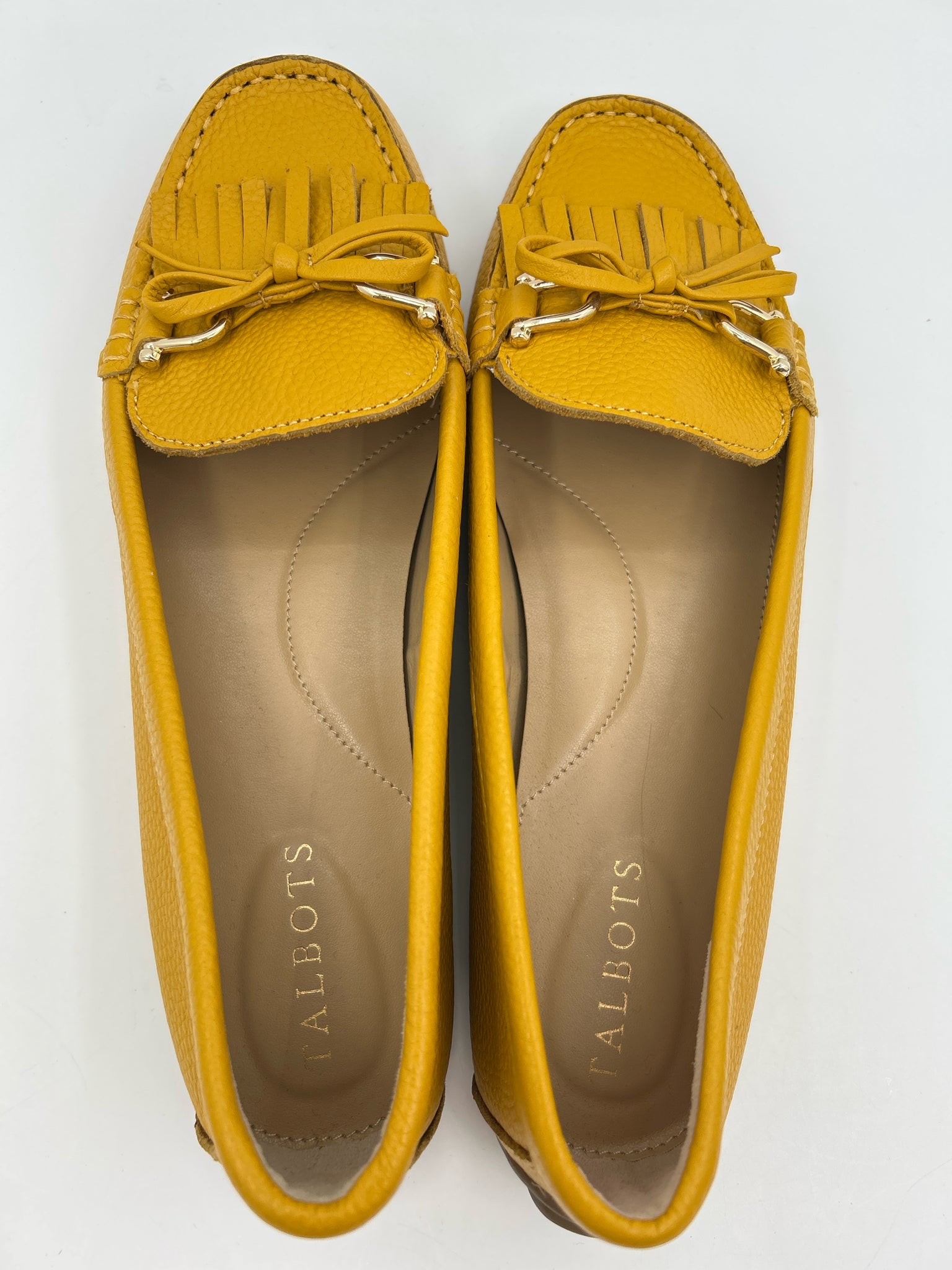 TALBOTS Size 9.5M Mustard Women Loafer