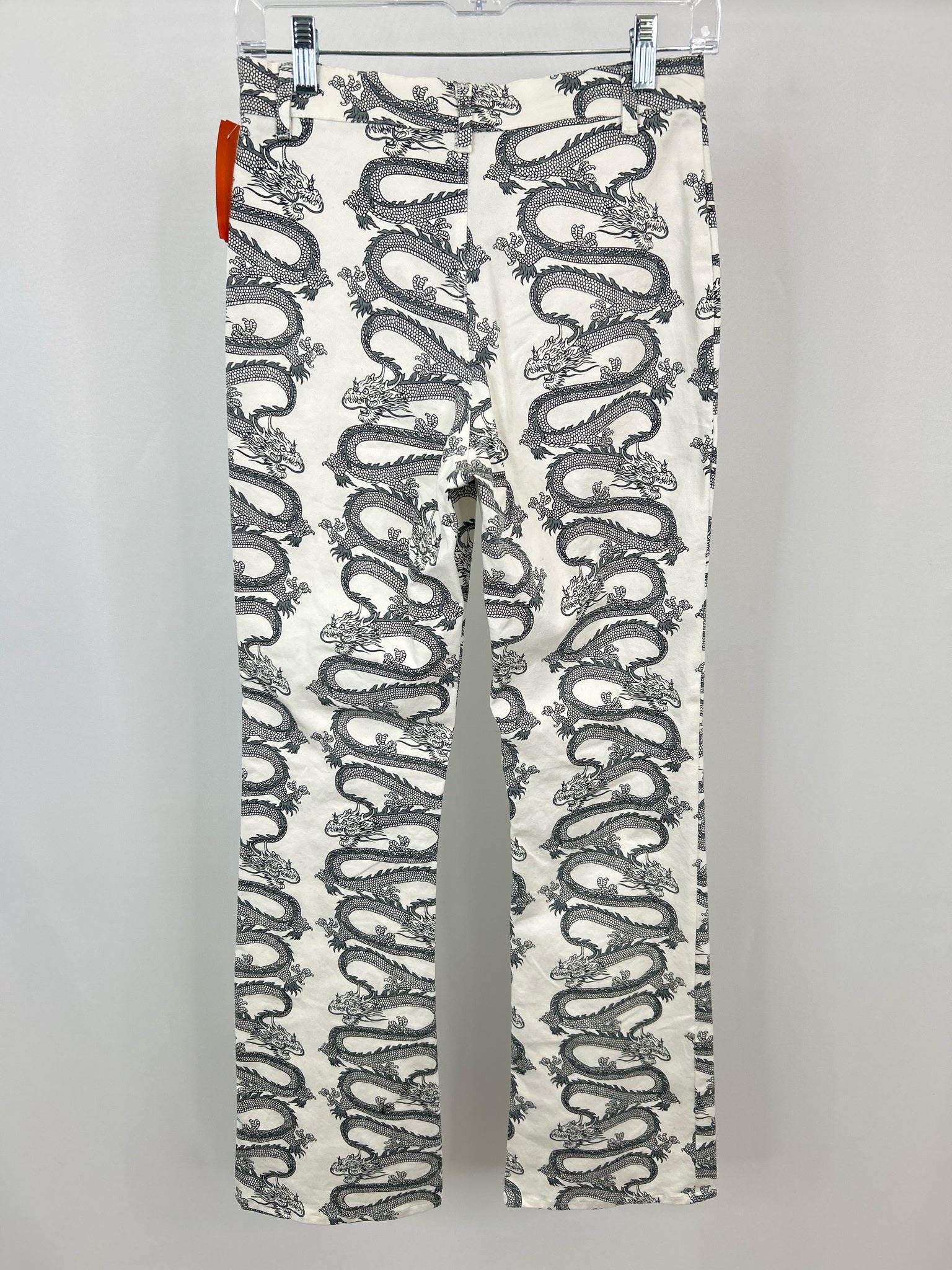 MOTEL Size XS White Print Women Pants