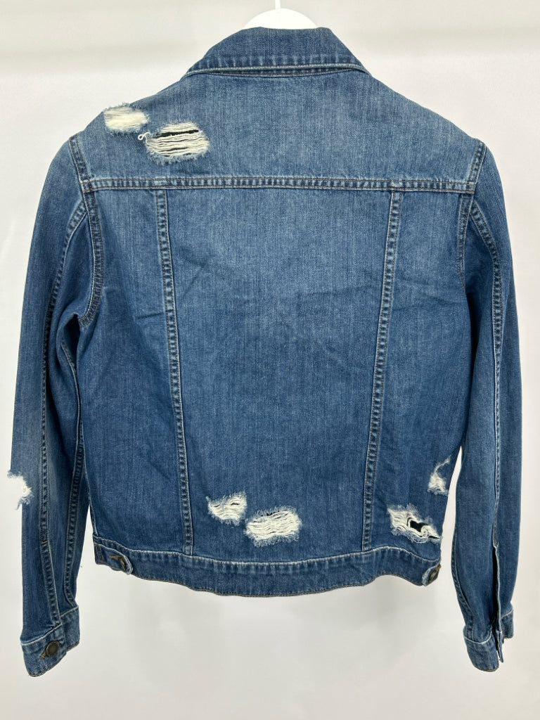 DL Women Size M BLUE DENIM Jacket