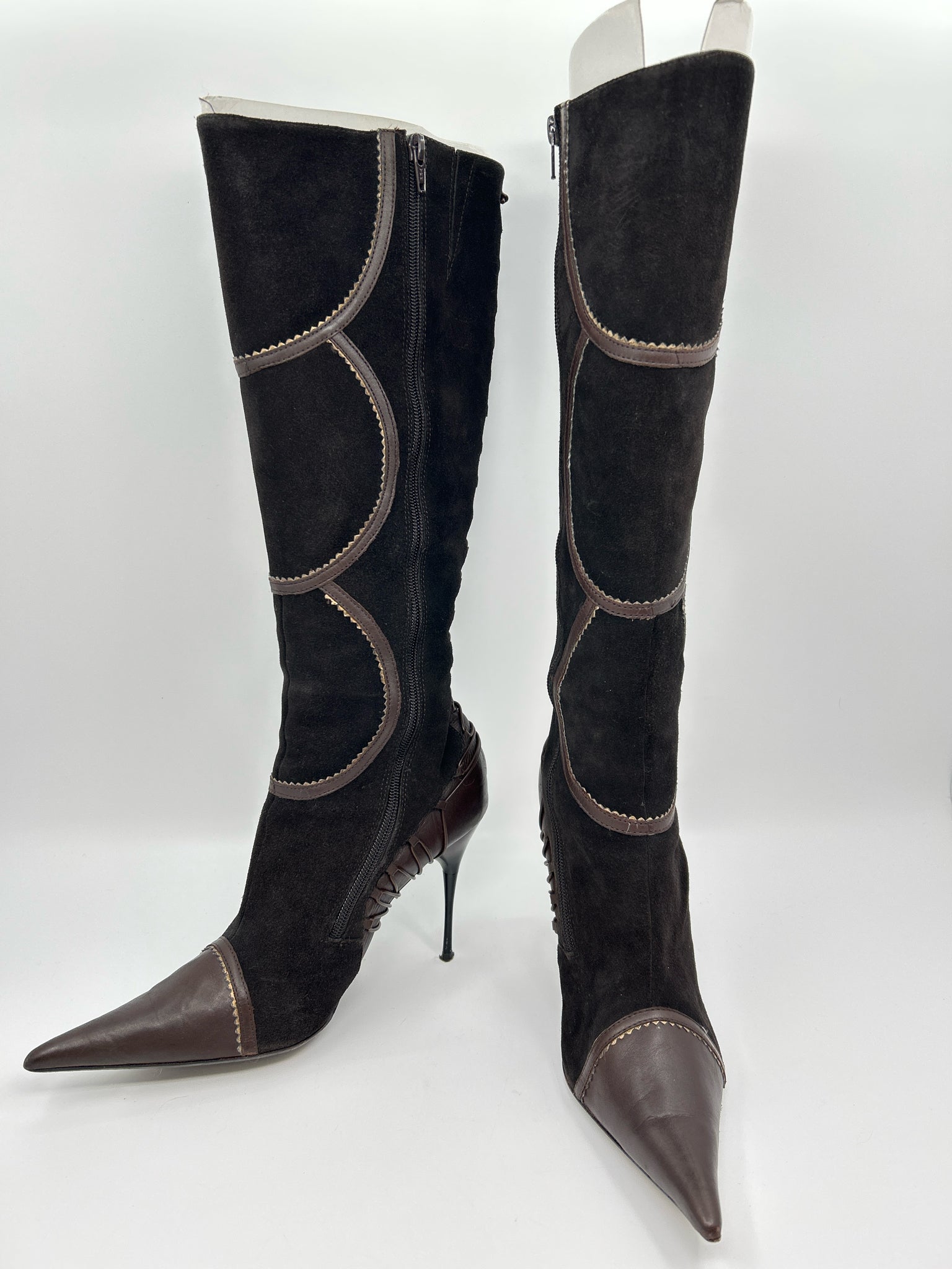 ALDO Size 41 DARK BROWN Women Booties