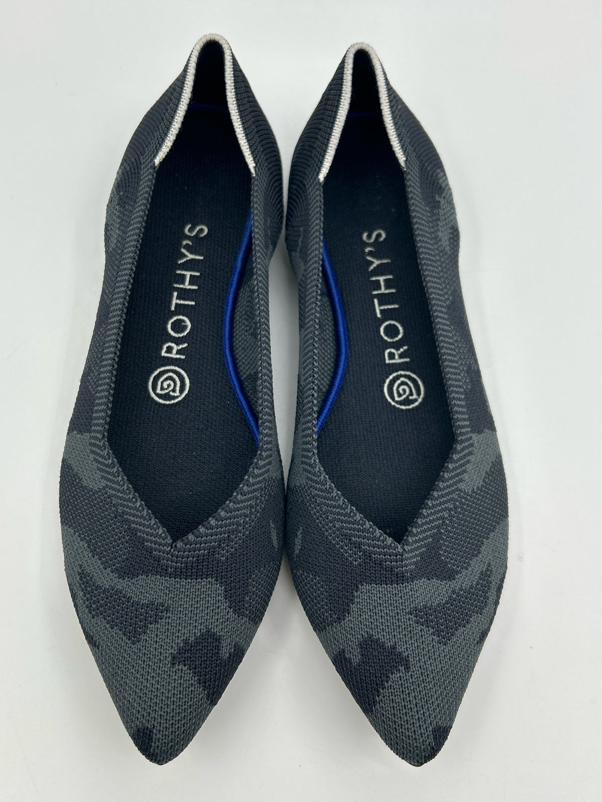 ROTHY'S Size 7.5 Black Women Flats