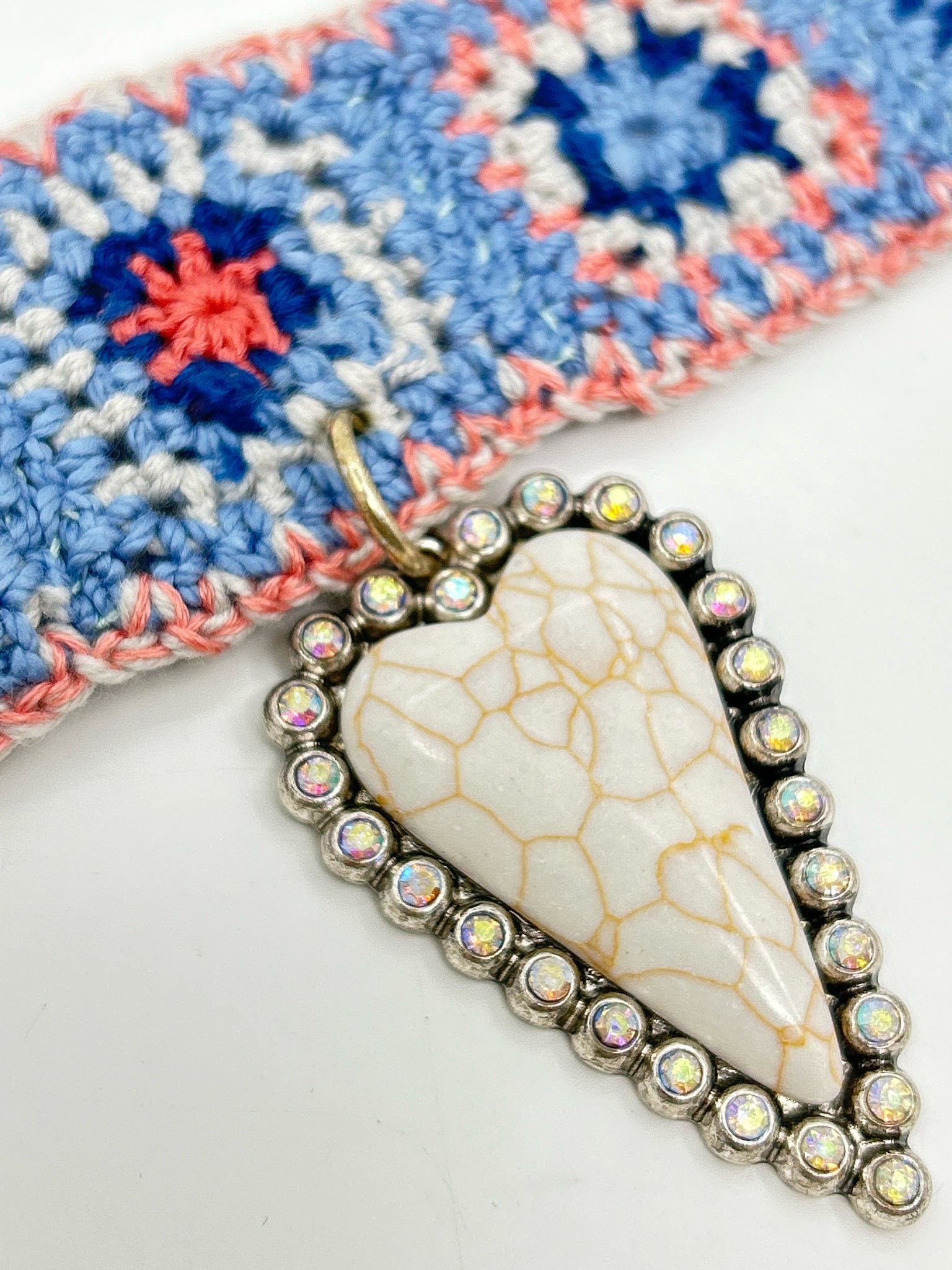 GYPSY SOUTH NWT BLUE AND PINK Necklace