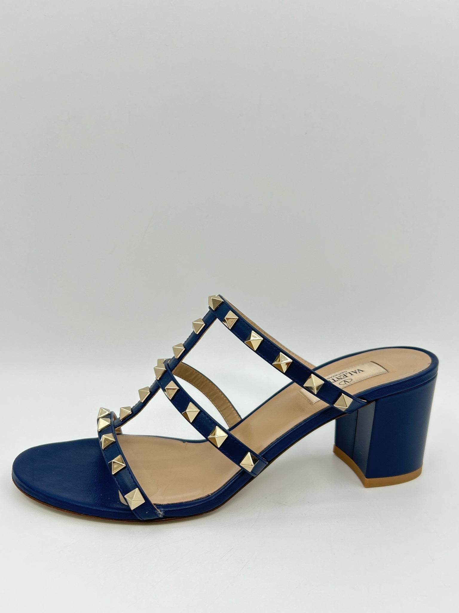 VALENTINO Size 39.5 Blue Women Sandal