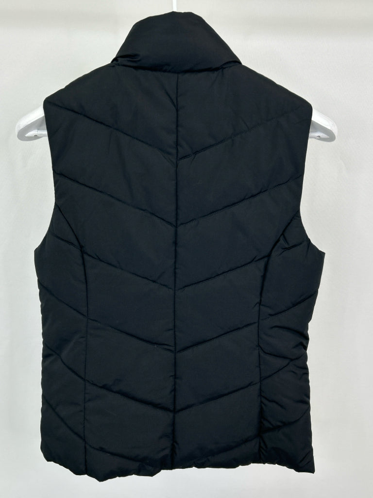 COLE HAAN Women Size XS Black Vest