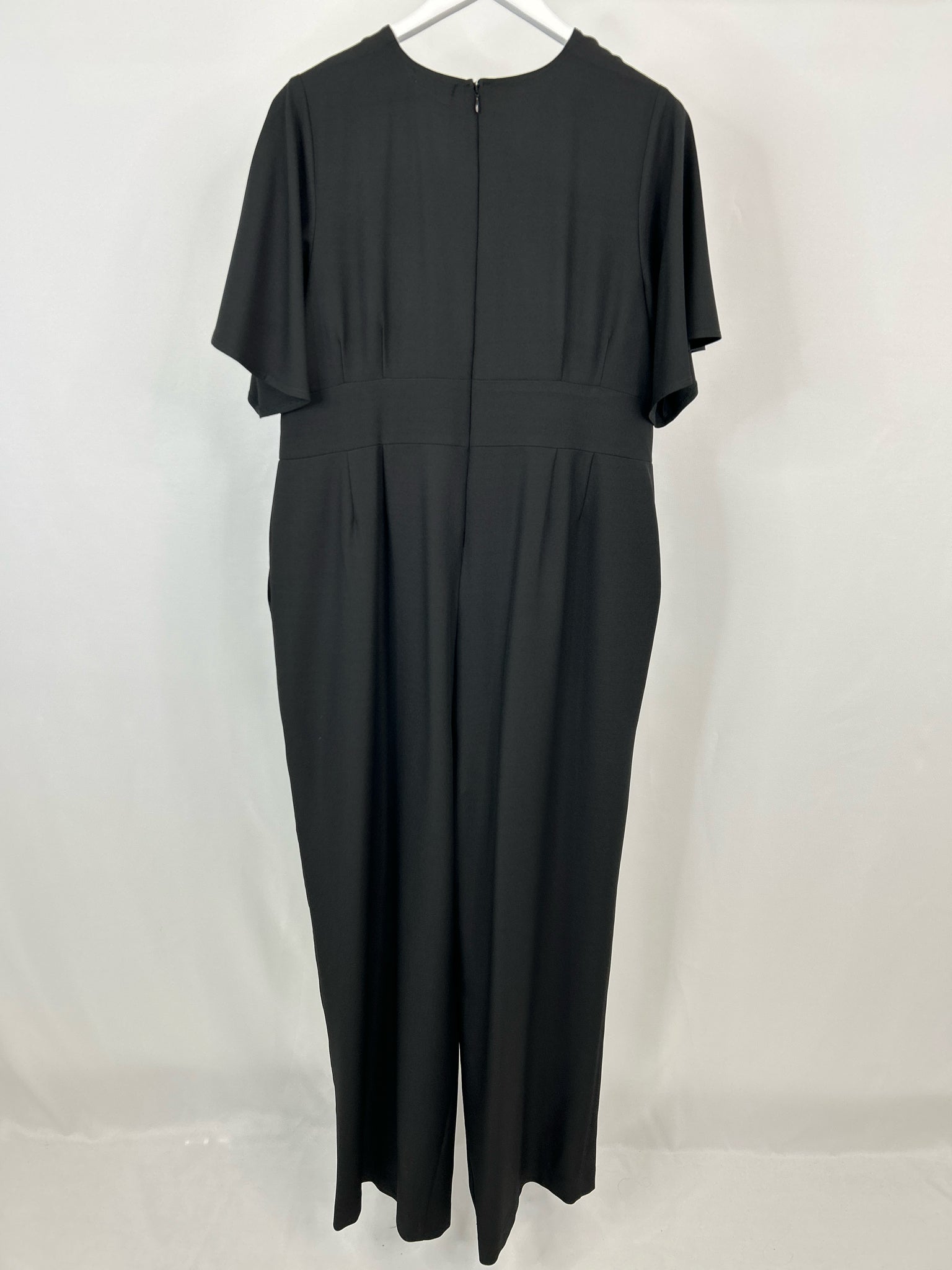 KIYONNA Size 1X Black Women's Jumpsuit