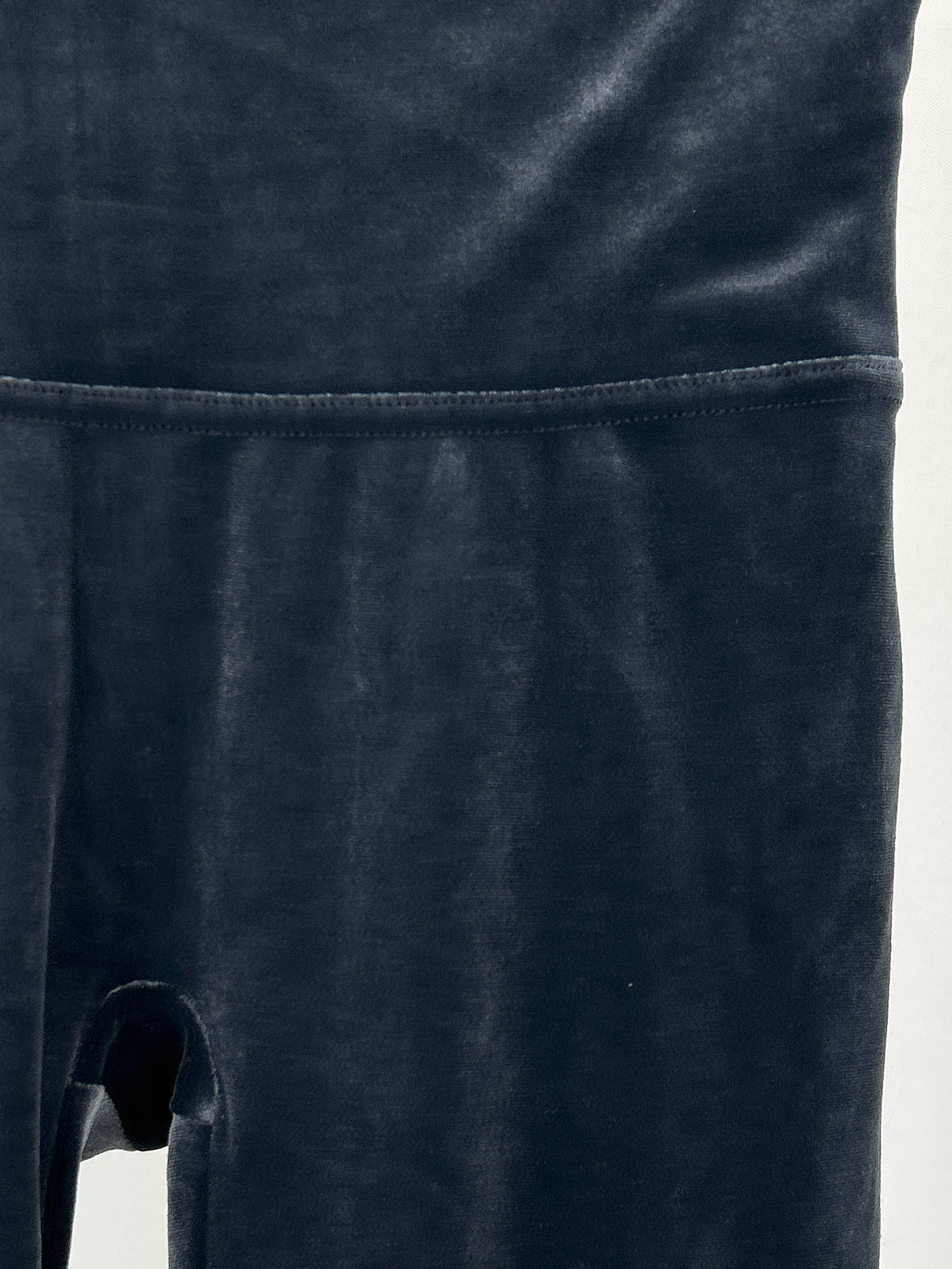 SPANX Size S BLUE METALLIC Women Legging