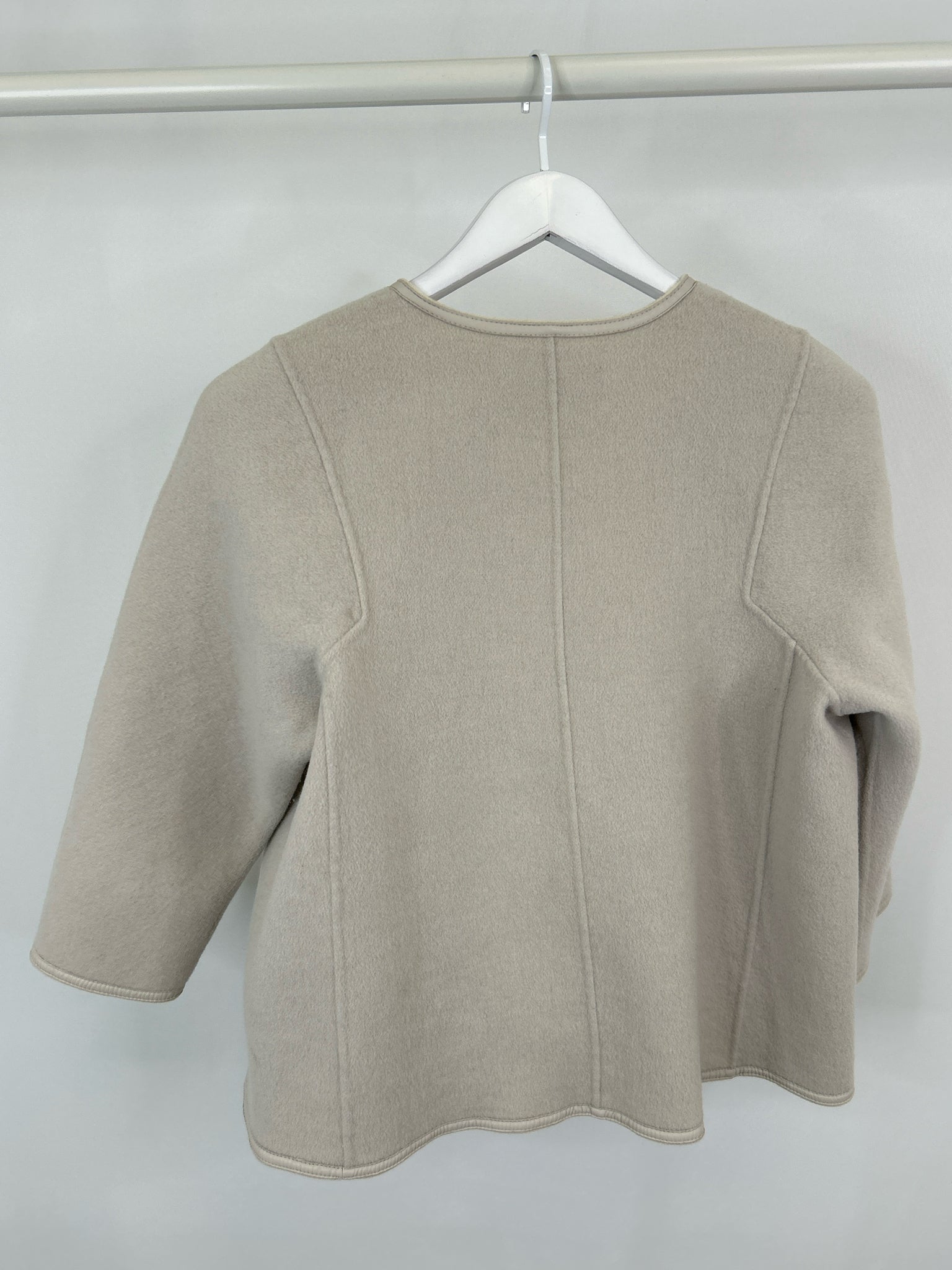 LAFAYETTE 148 Size L Grey Women Jacket