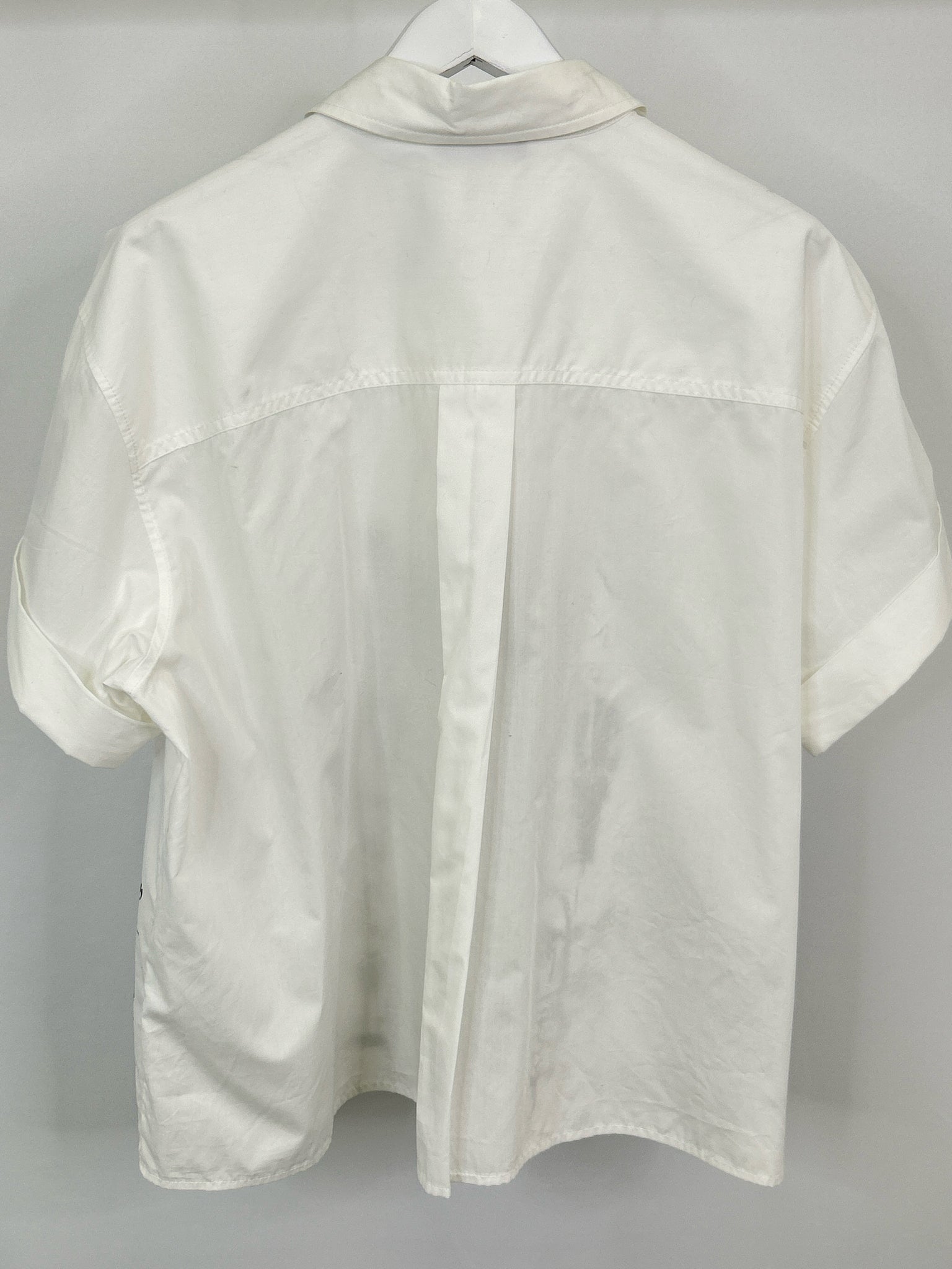 KARL LAGERFELD Size 1X White and black Women Shirt