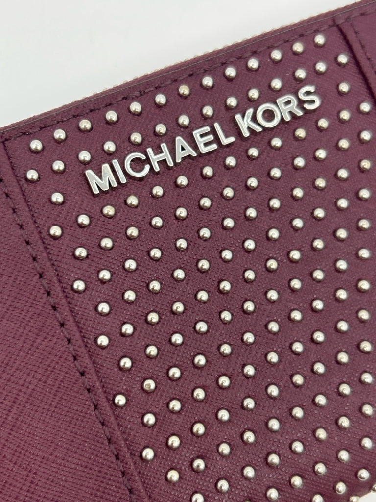 MICHAEL KORS Burgundy Wallet