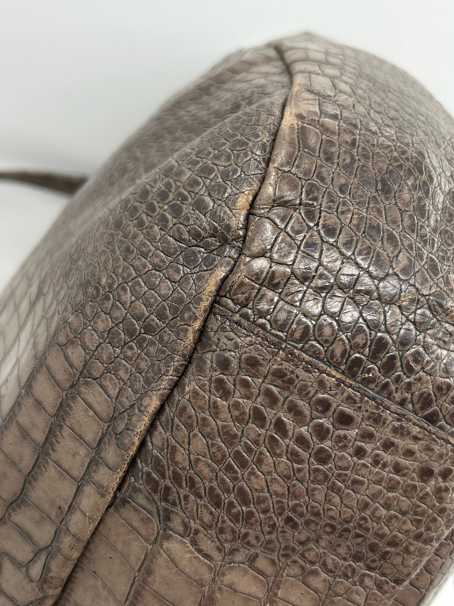 BRAHMIN Taupe Women Tote
