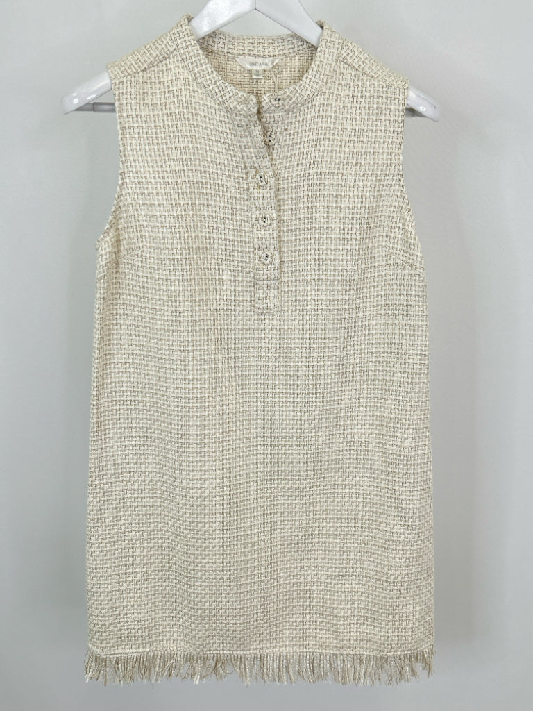 LOST APRIL Size M Ivory Women's Dress