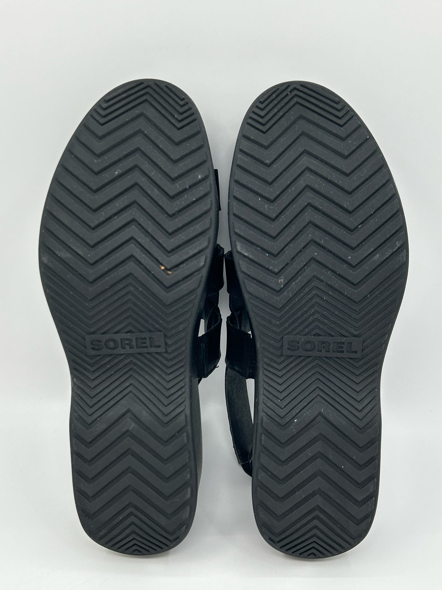 SOREL Size 9.5 Black Women Sandal