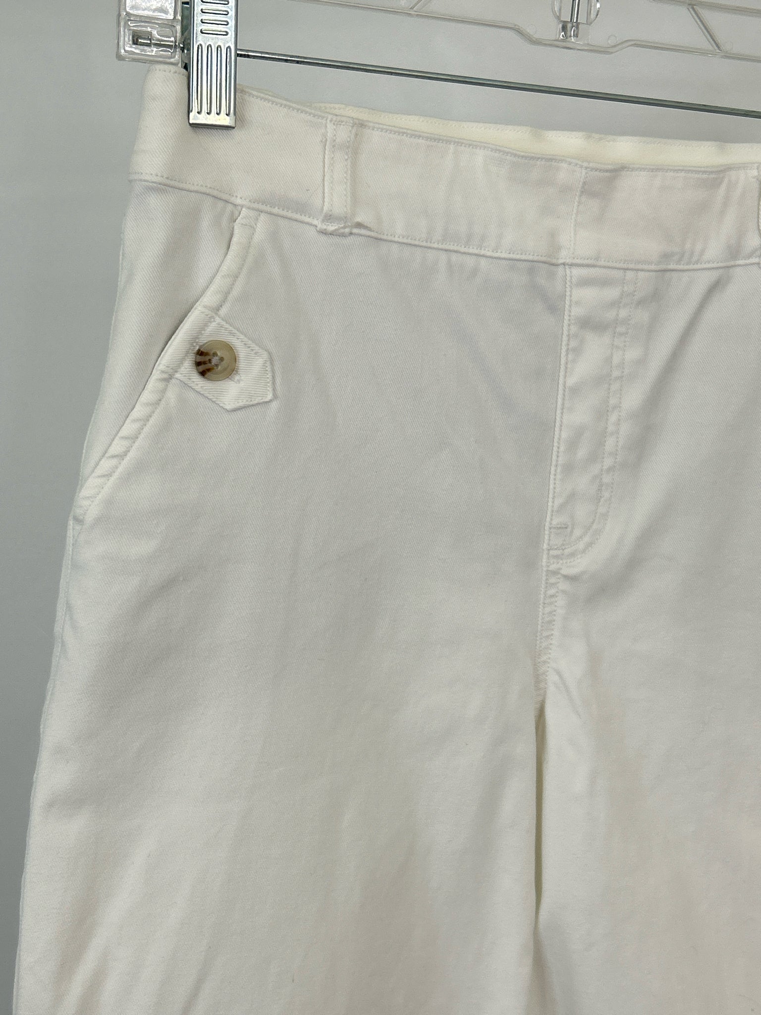 SPANX Size M white denim Women jeans