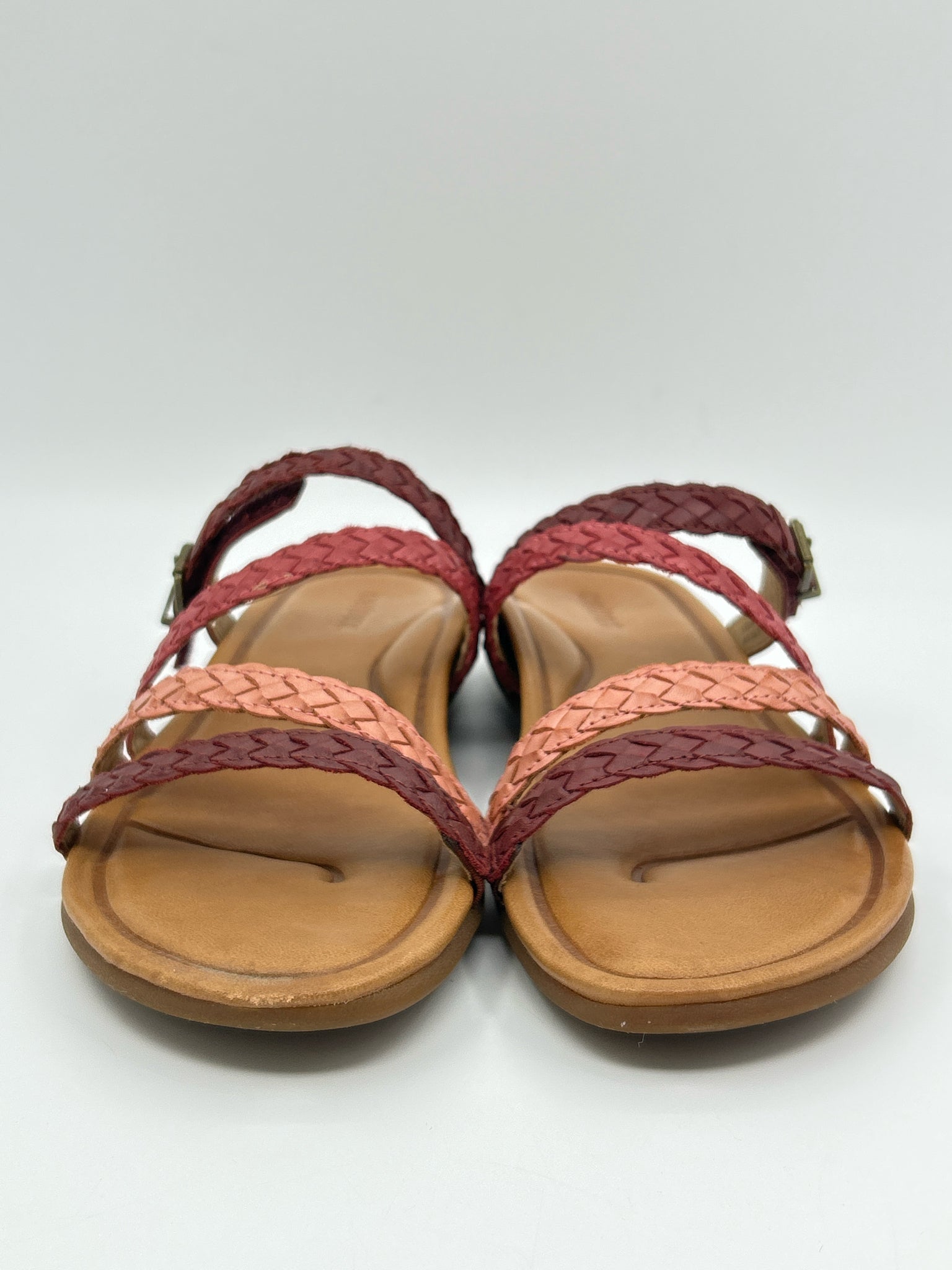 AETREX Size 8.5 Red Women Sandal