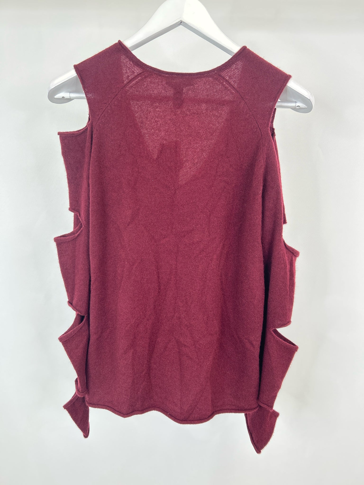 AQUA Size XS WINE Women Sweater