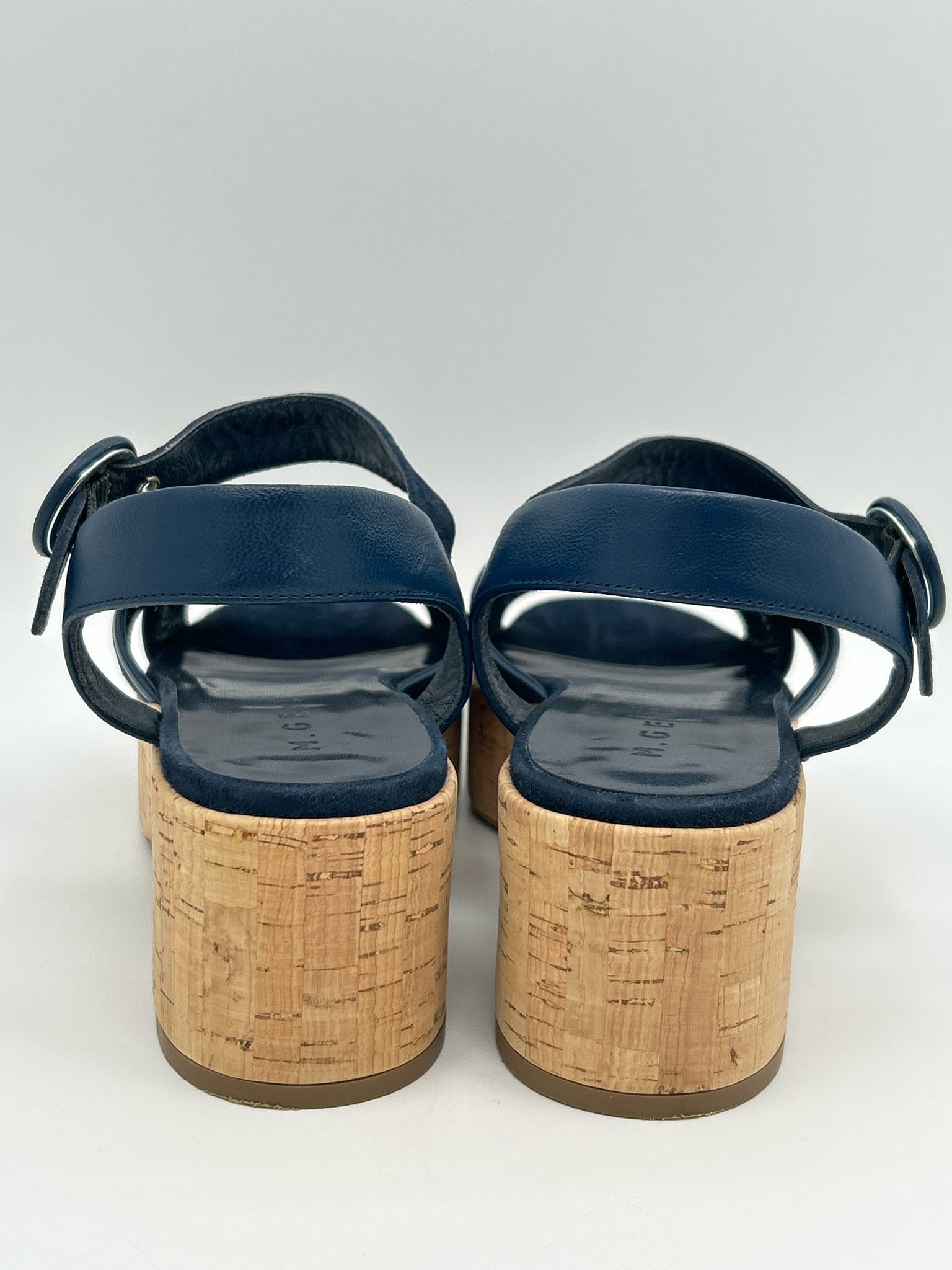 M.Gemi Size 8 Blue Women Sandal