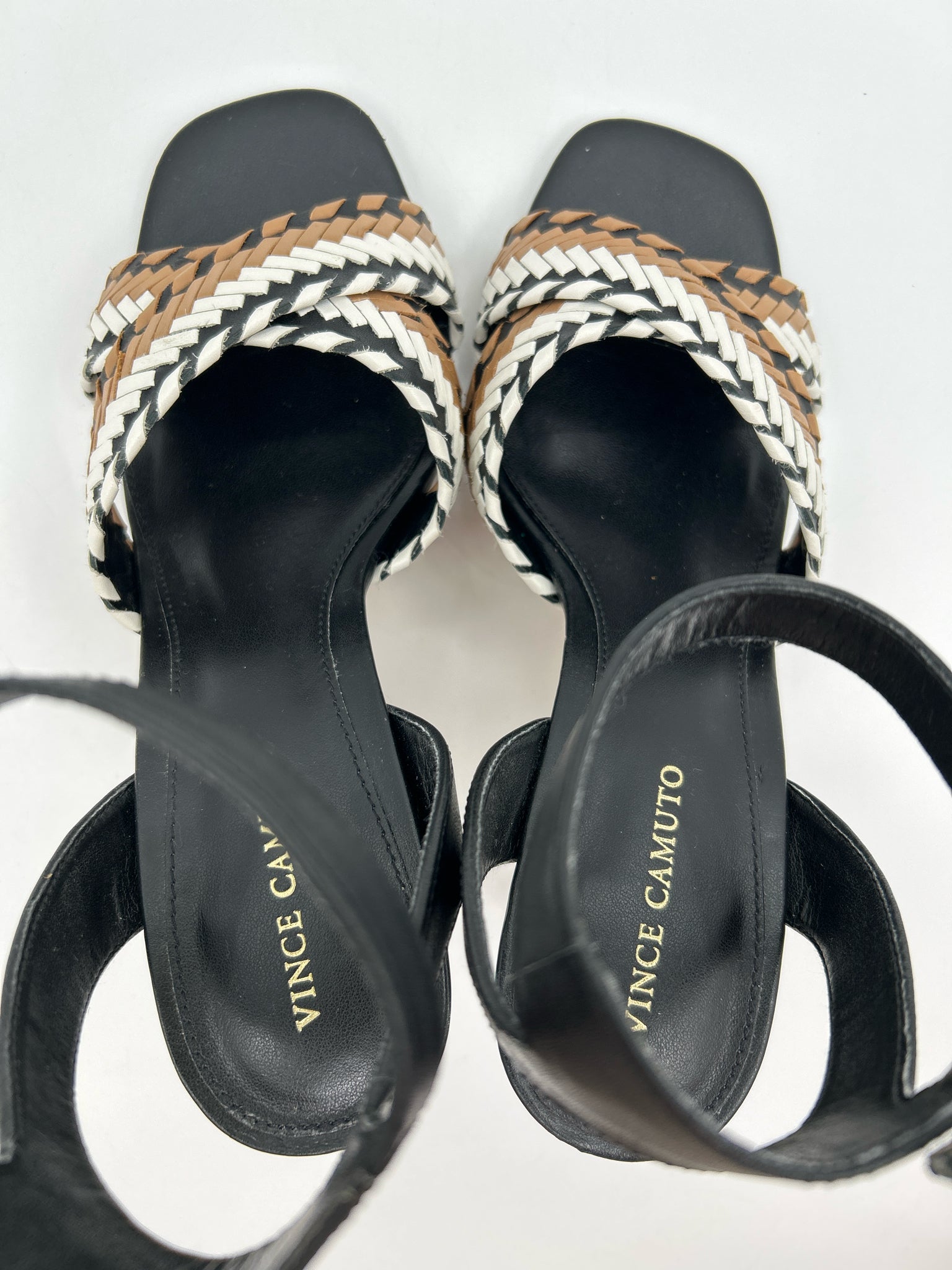VINCE CAMUTO Size 8M black and brown Women Sandal