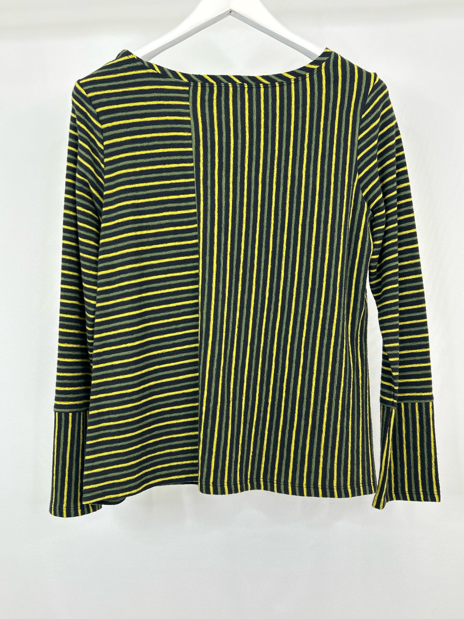 HABITAT Size S Green Striped Women Top