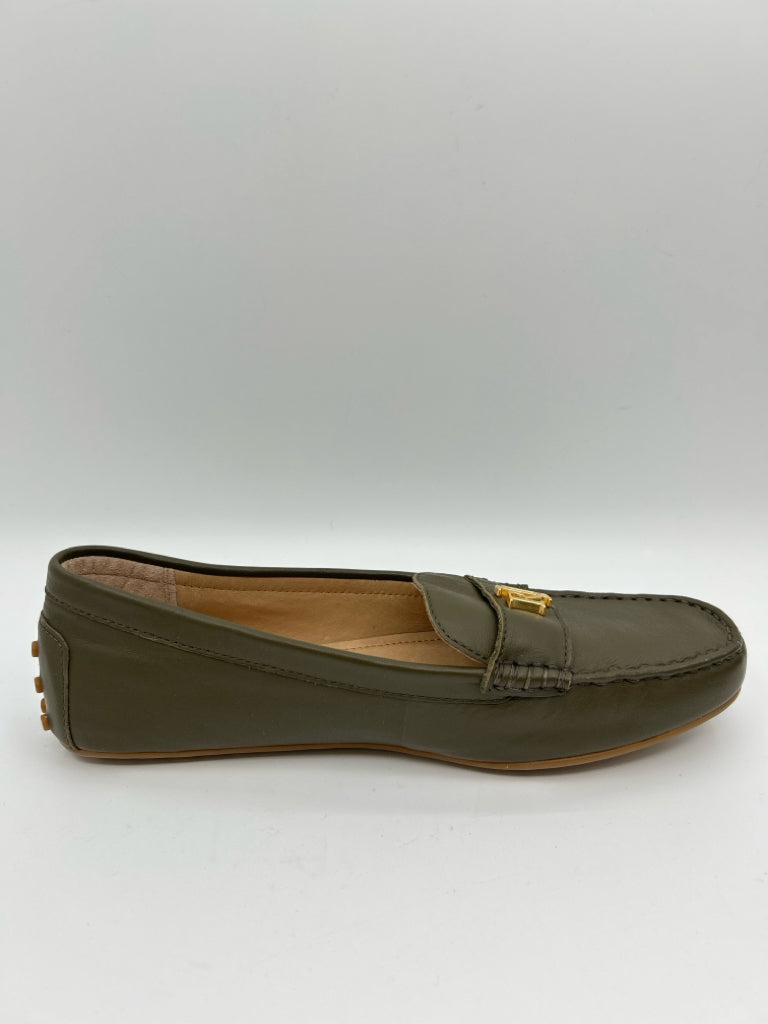 Lauren Ralph Lauren Women Size 10B Green Loafer