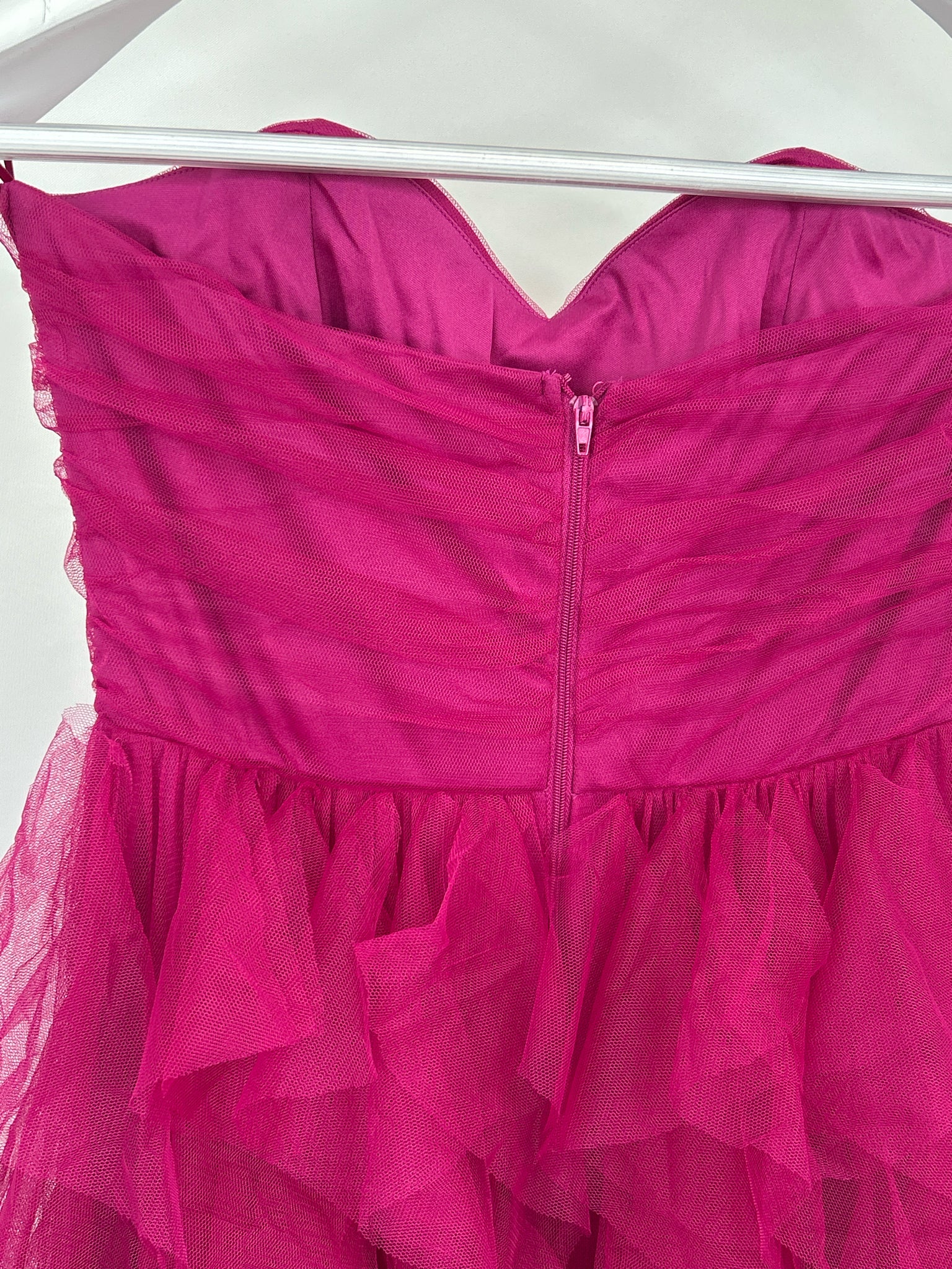 CHELSEA28 Size M Fuschia Women Dress