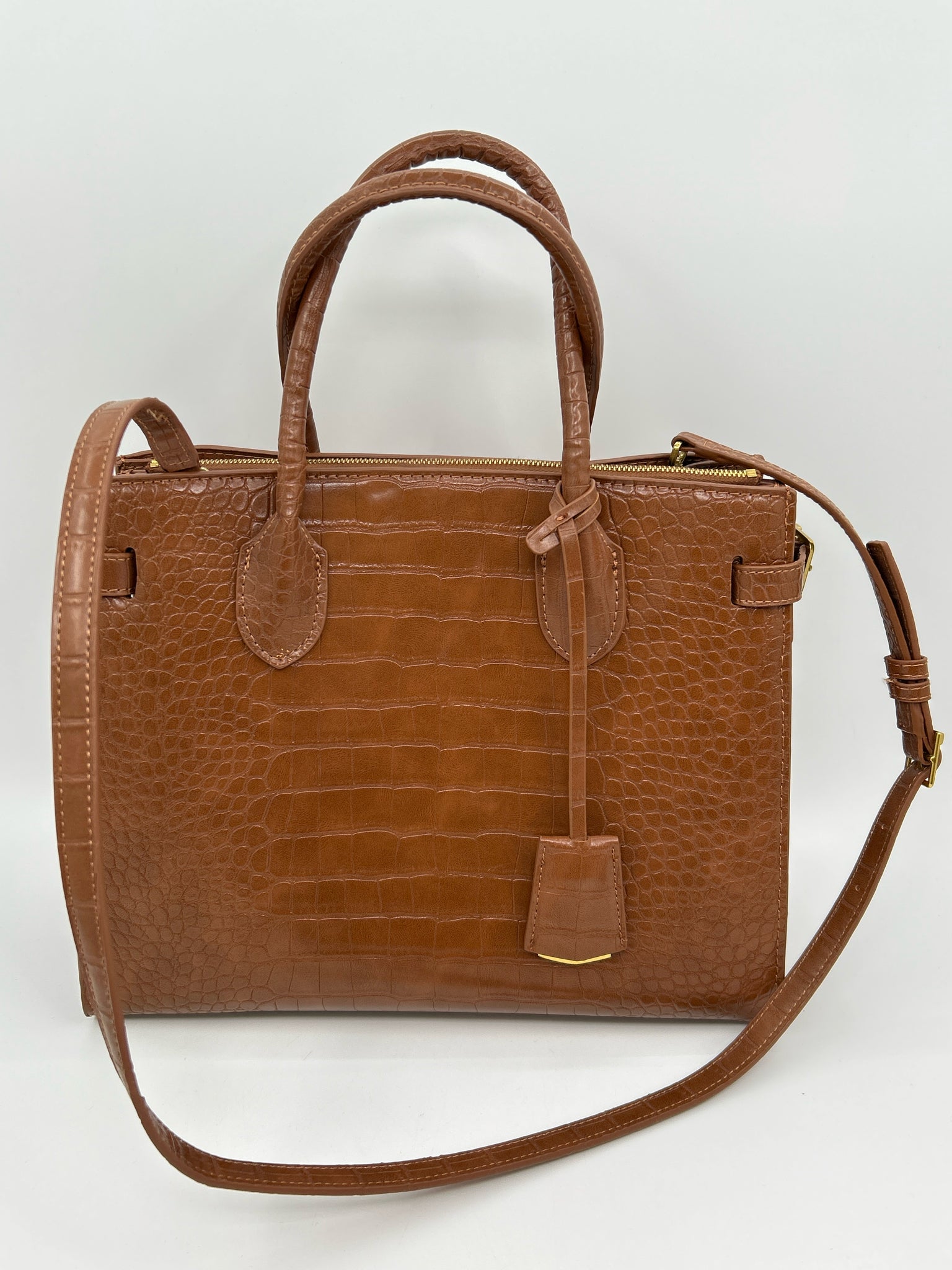 MNG Brown Women Tote