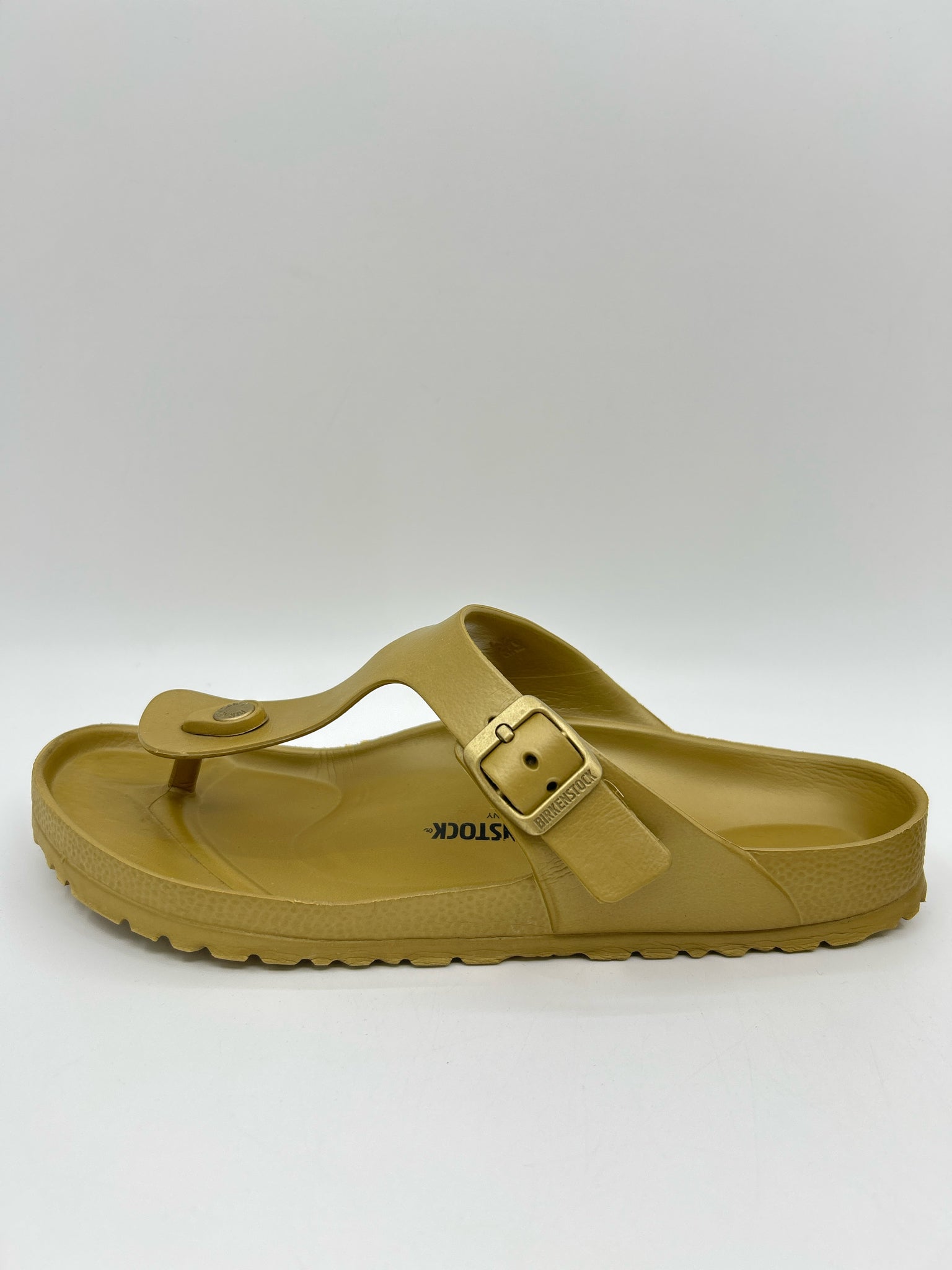 BIRKENSTOCK Size 11 Gold Women Sandal