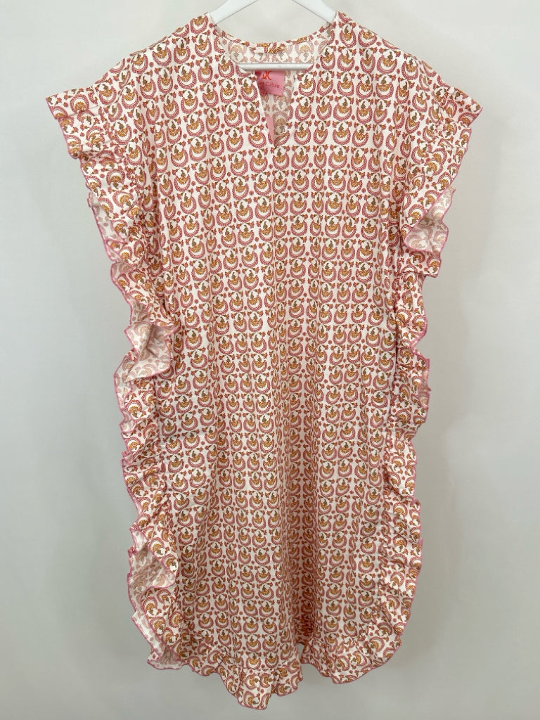 Quiet Culture Size L/XL Pink Print Women's Dress