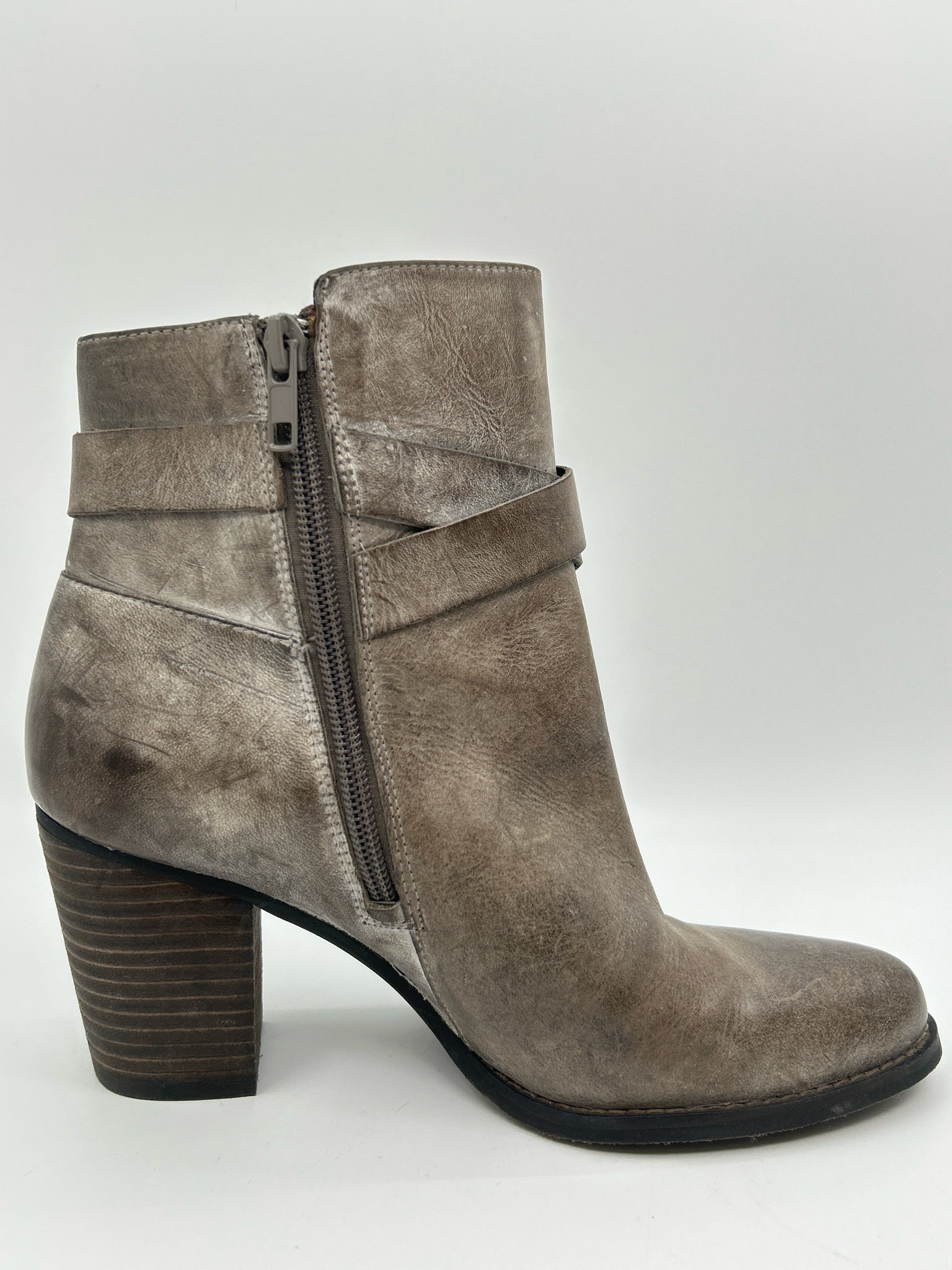 ARTURO CHIANG Size 8.5M Grey Women Booties