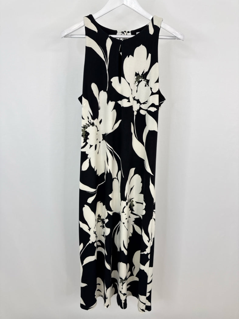 TOMMY BAHAMA Size M Black & White Women Dress