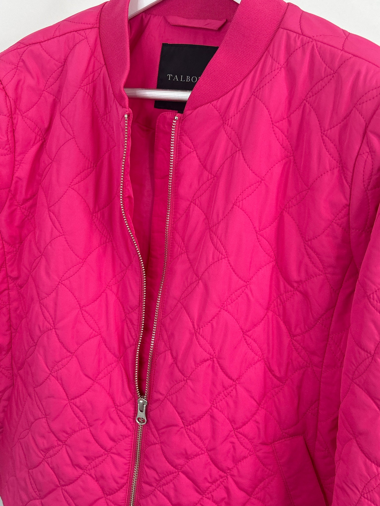 TALBOTS NWT Size L Pink Women Jacket