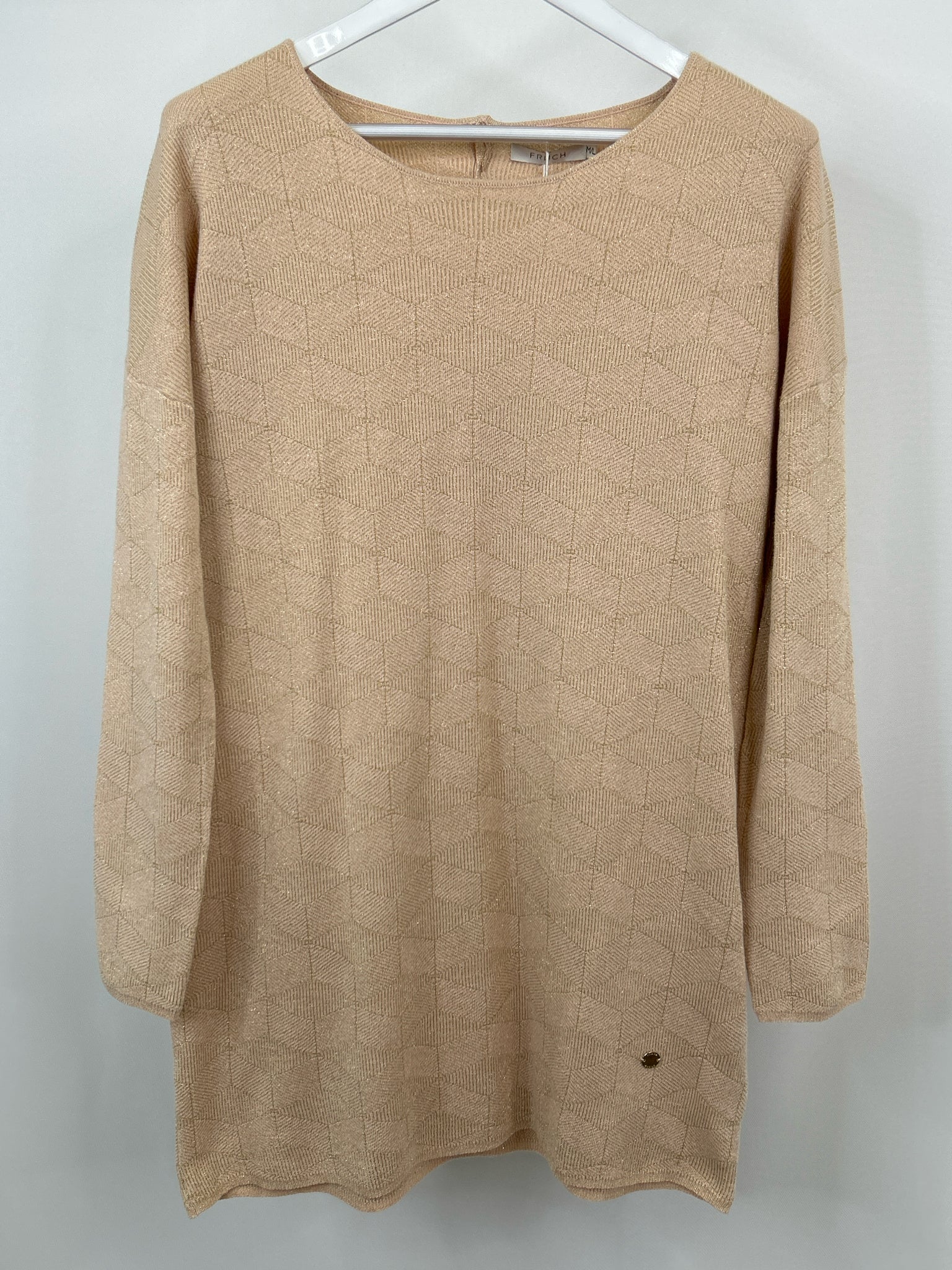 FRNCH Size M/L Beige Women Sweater NWT