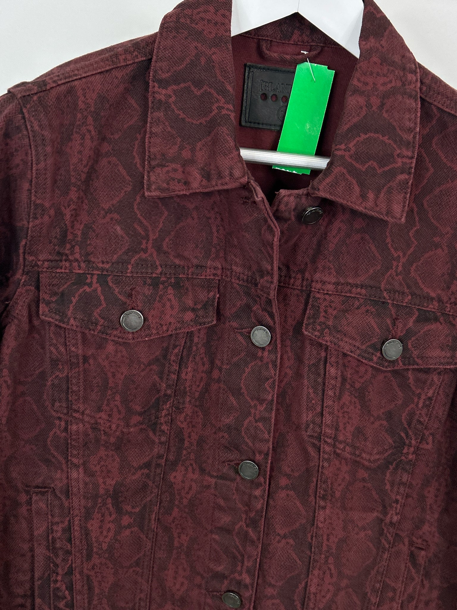 BLANKNYC Size M DARK RED Women Jacket