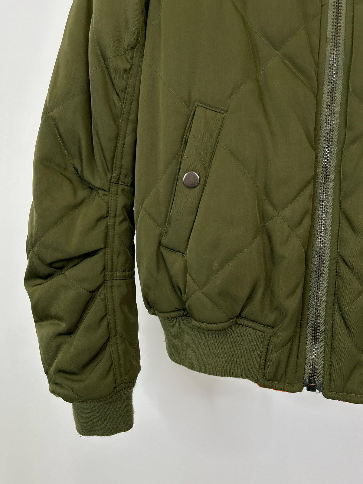 FAB'RIK Size M Green Women Jacket