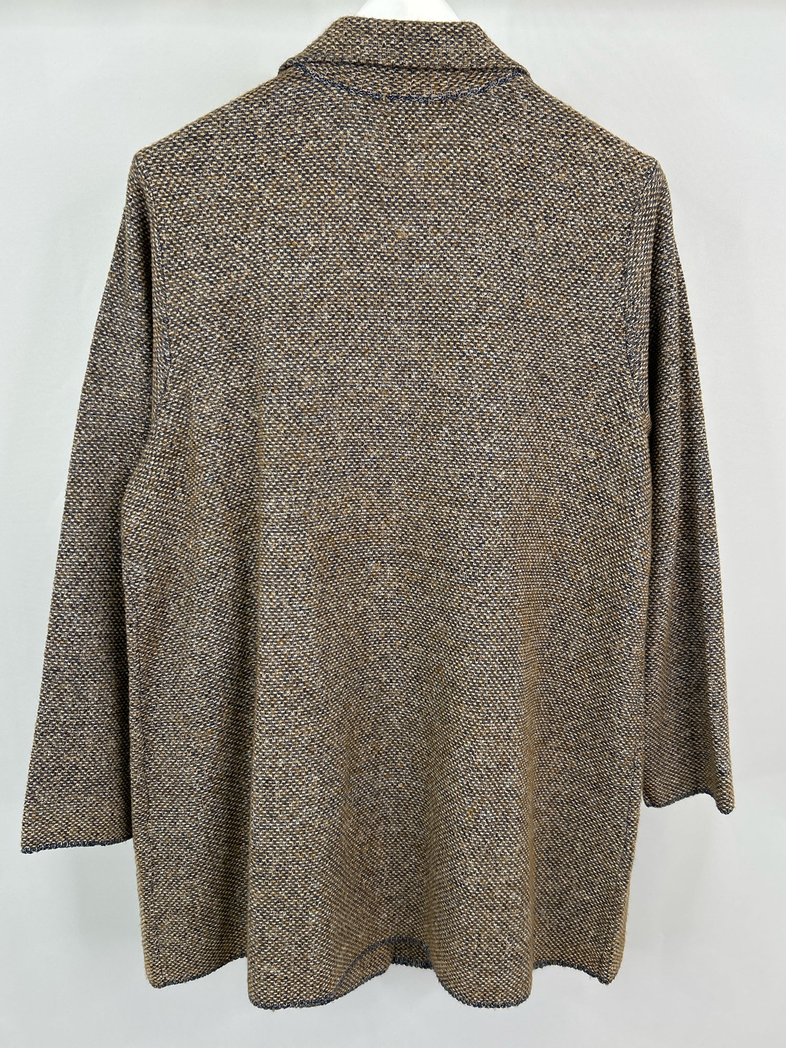 J JILL Size XL BEIGE AND NAVY Women Blazer