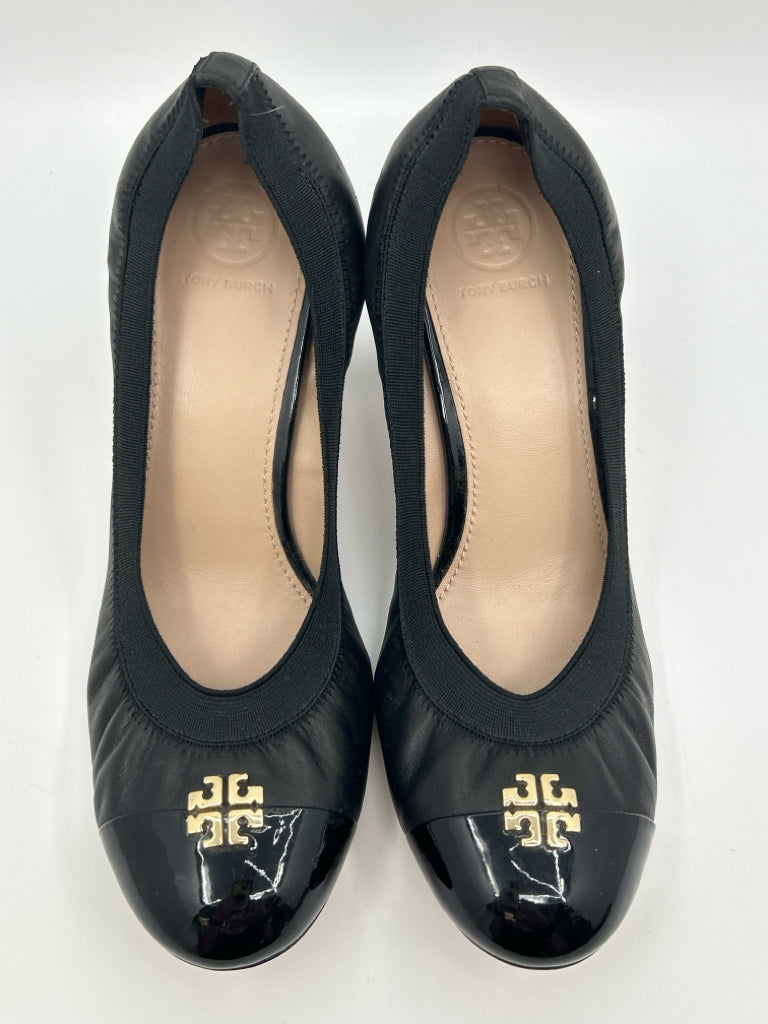 TORY BURCH Size 9.5M Black Women's Pumps