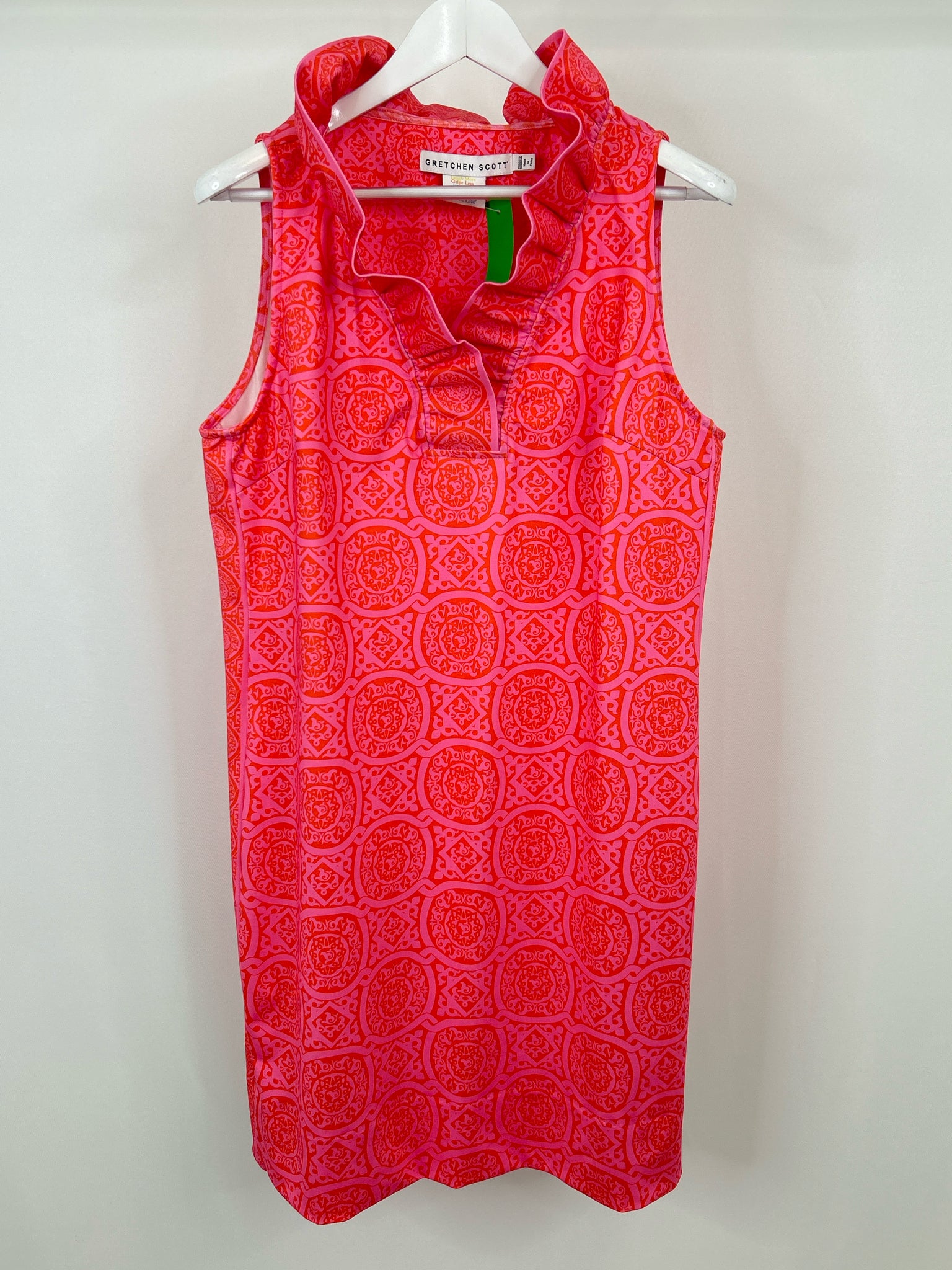 GRETCHEN SCOTT Size XL Orange Print Women Dress