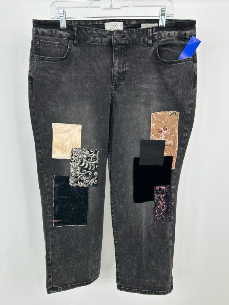 LOGO Limited Edition Women Size 14P Black Jeans