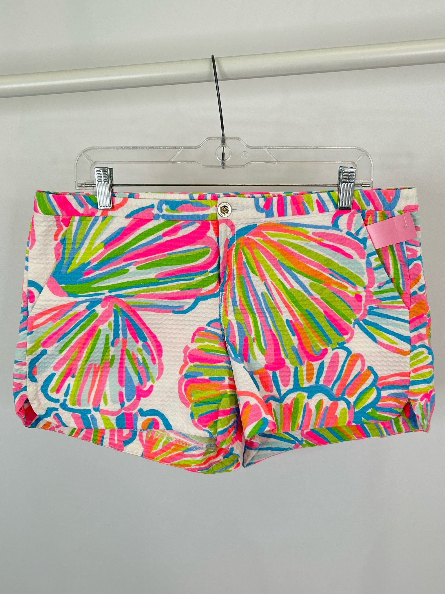 LILLY PULITZER Size 10 Pink and green Women Shorts
